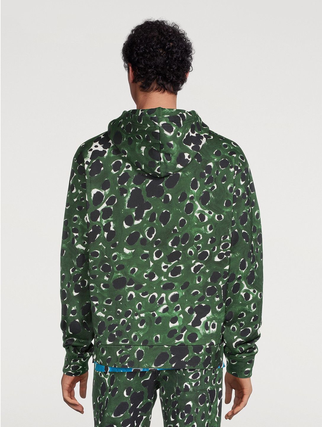 Marni BNWT AW22 MARNI GREEN DOT HOODIE 50 Size US M / EU 48-50 / 2 - 10 Thumbnail