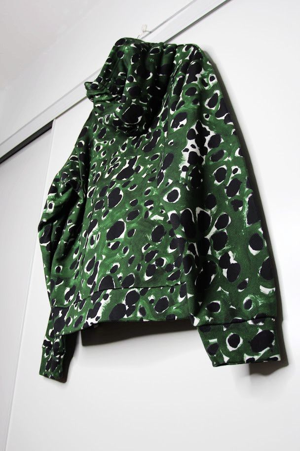 Marni BNWT AW22 MARNI GREEN DOT HOODIE 50 Size US M / EU 48-50 / 2 - 7 Thumbnail