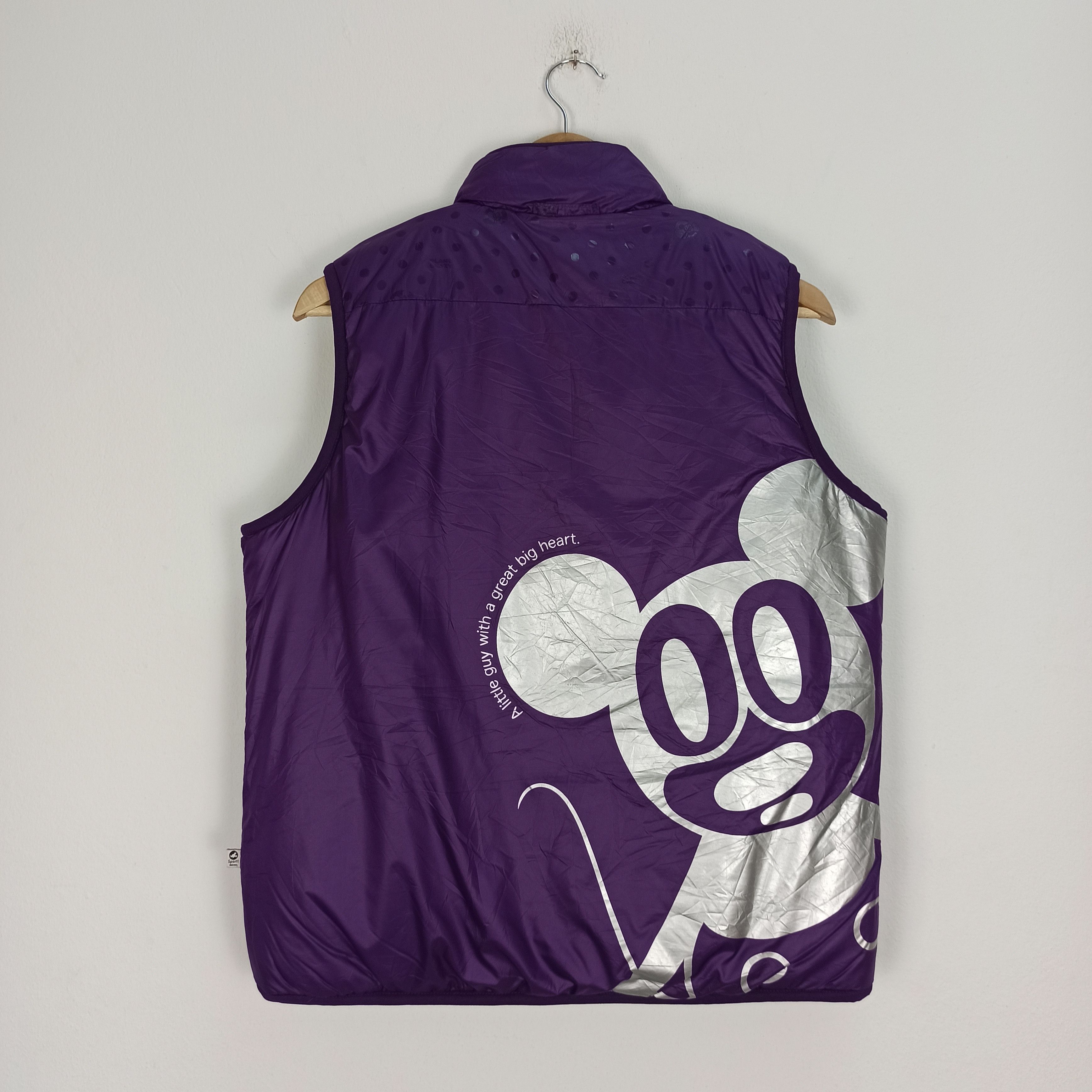 Disney 🔥Rare🔥 Puffer Jacket Vest Disney Mickey Sports Size US M / EU 48-50 / 2 - 1 Thumbnail