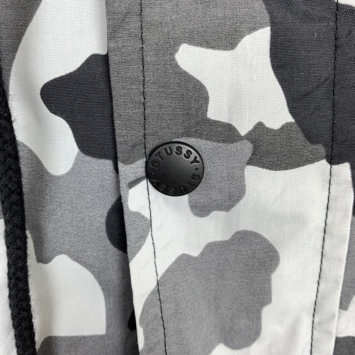 Stussy Stussy Camouflage Varsity Hoodie Jacket Size US XL / EU 56 / 4 - 5 Thumbnail