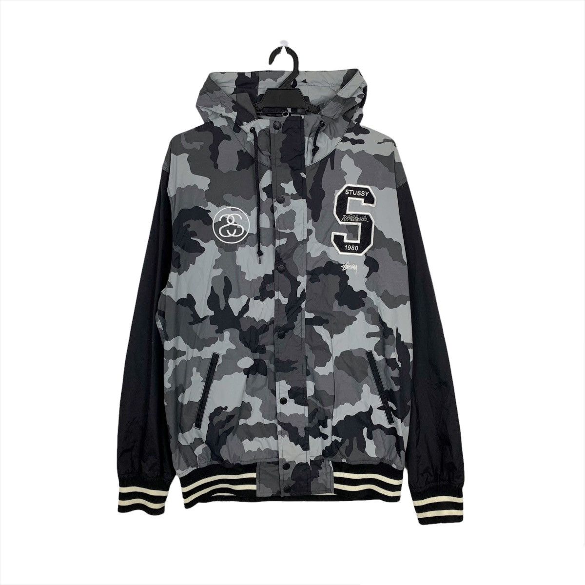 Stussy Camouflage Hoodie | Grailed