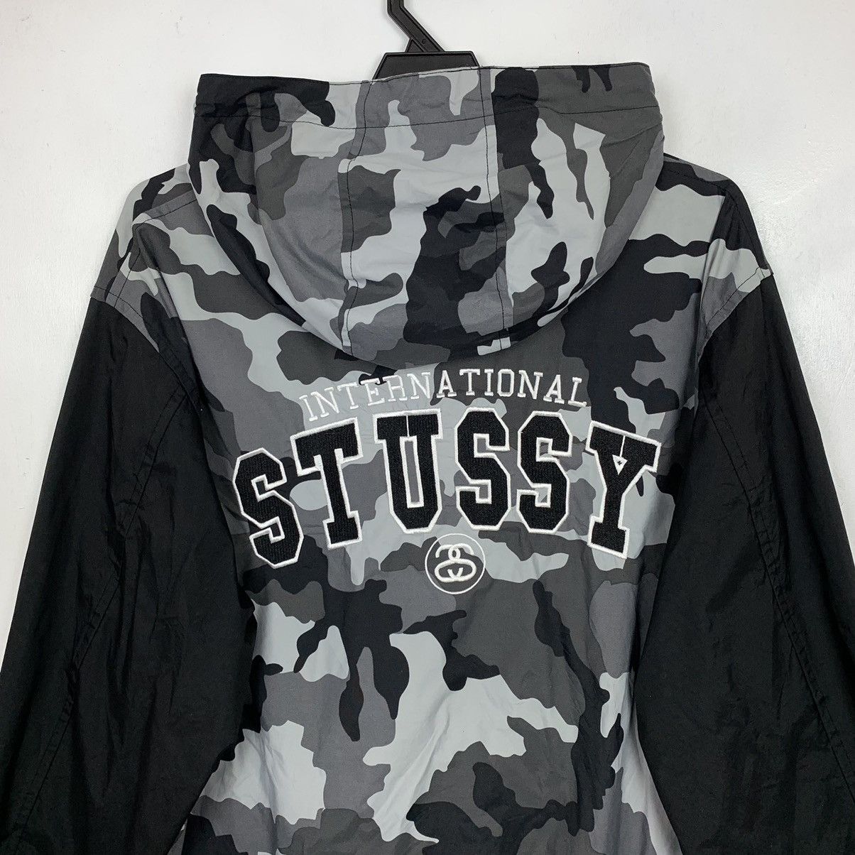 Stussy Stussy Camouflage Varsity Hoodie Jacket Size US XL / EU 56 / 4 - 14 Thumbnail