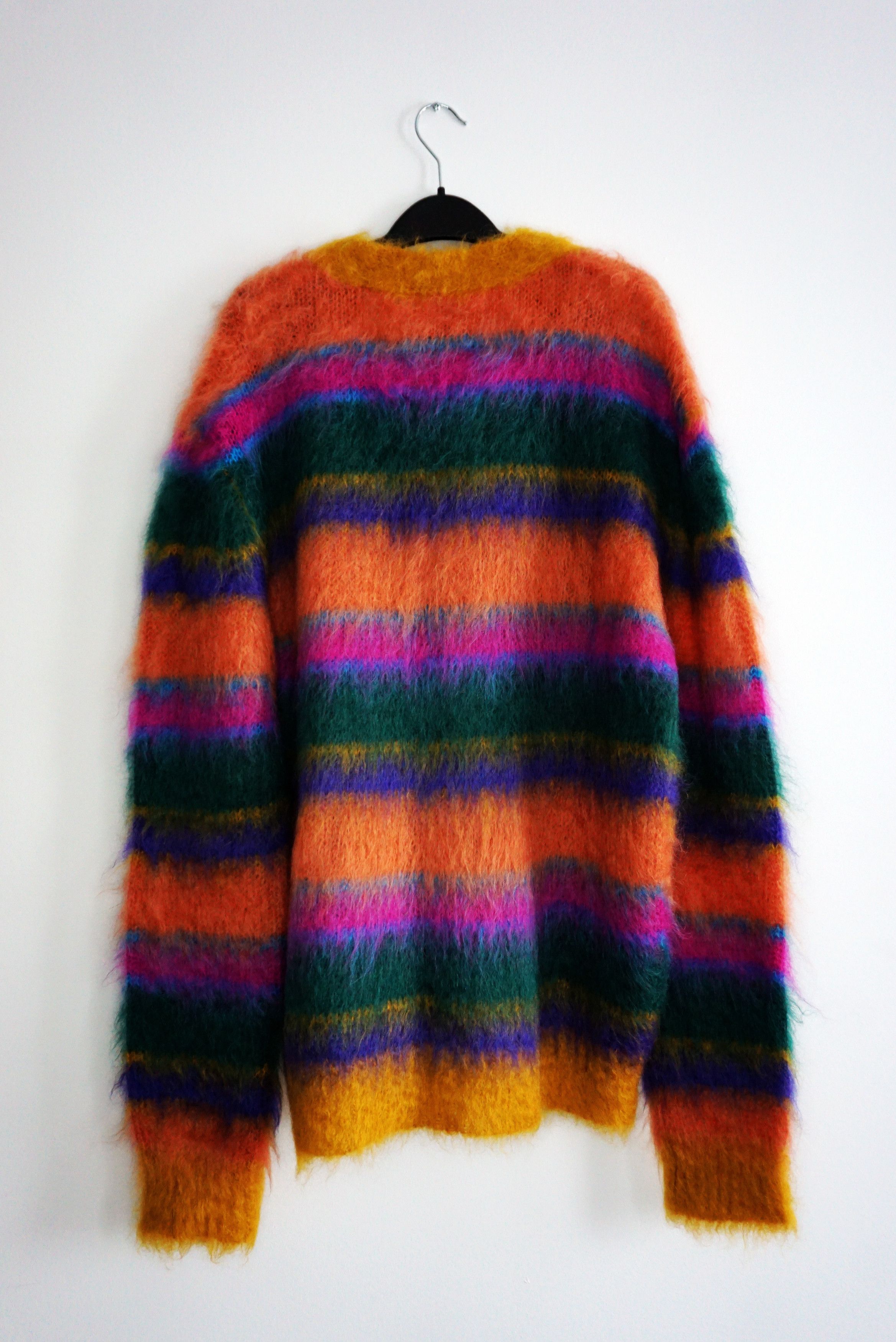 Marni BNWT AW22 MARNI FUZZY WUZZY BRUSHED CARDIGAN 52 Size US L / EU 52-54 / 3 - 3 Thumbnail