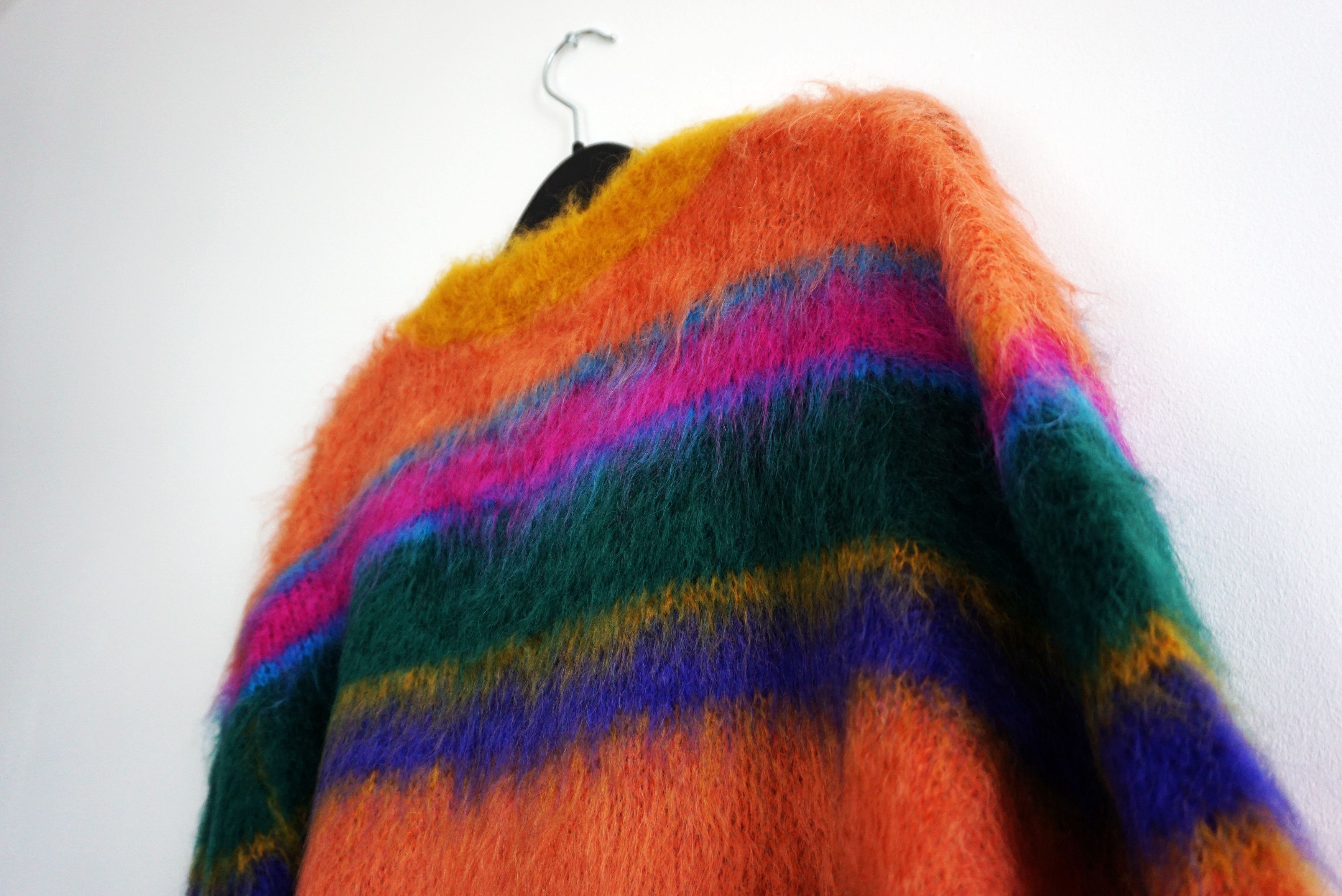 Marni BNWT AW22 MARNI FUZZY WUZZY BRUSHED CARDIGAN 52 Size US L / EU 52-54 / 3 - 6 Thumbnail