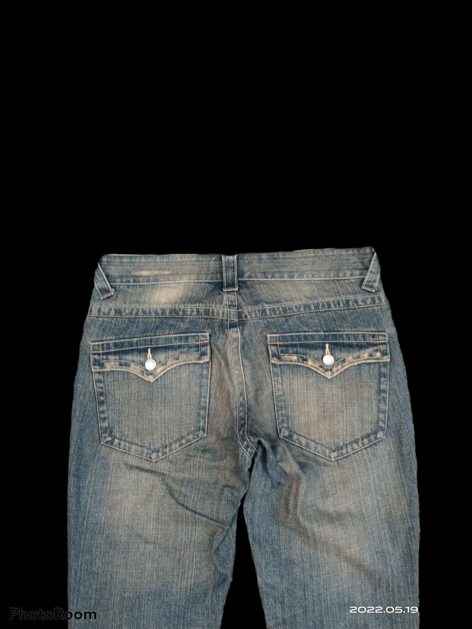 Japanese Brand FLARED TWIST🔥DISTRESSED MITSUMINE DENIM PANTS Size US 31 - 5 Thumbnail