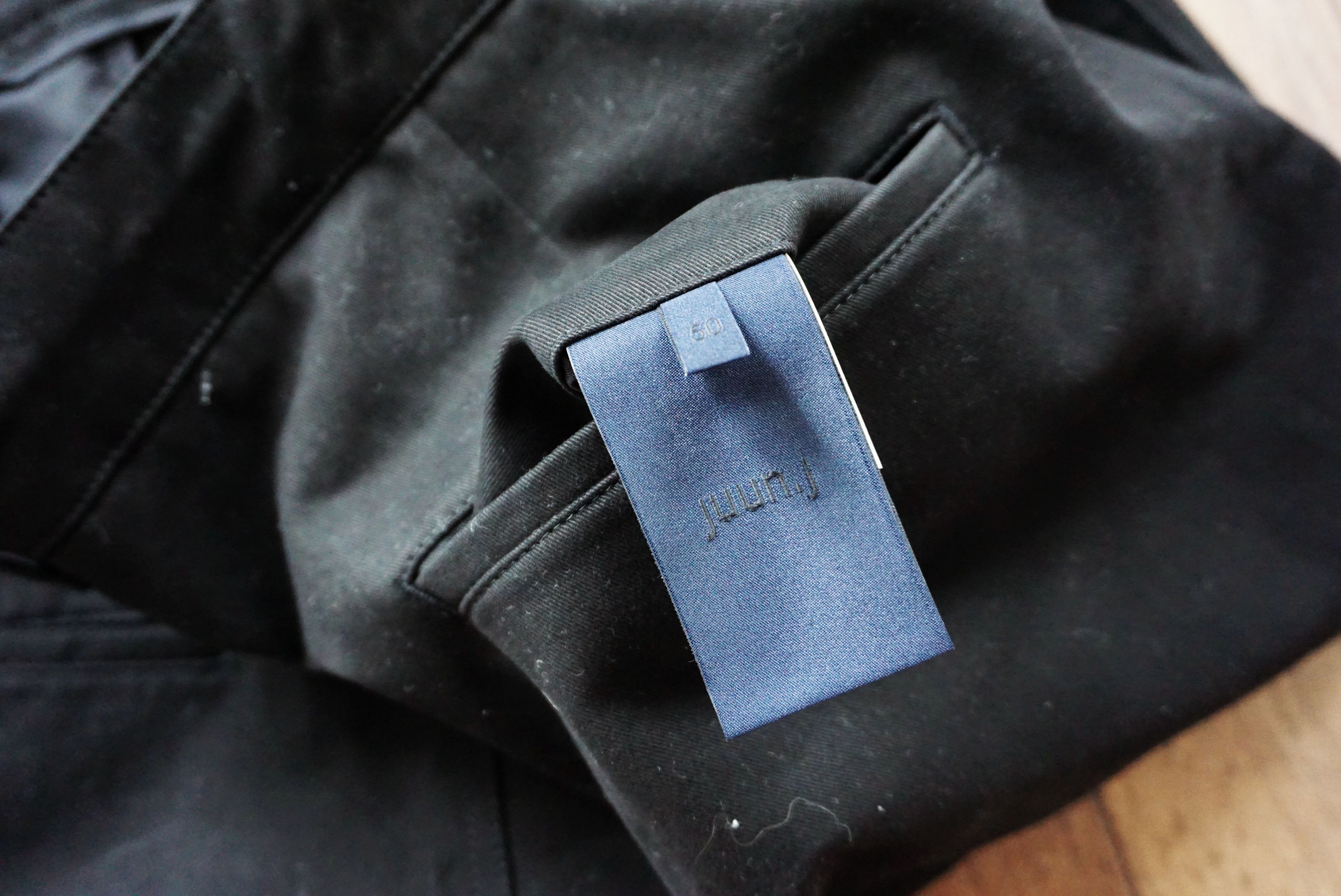 Juun.J BNWT AW22 JUUN.J TIE CORD WAIST LOOSE PANTS 50 Size US 34 / EU 50 - 9 Thumbnail