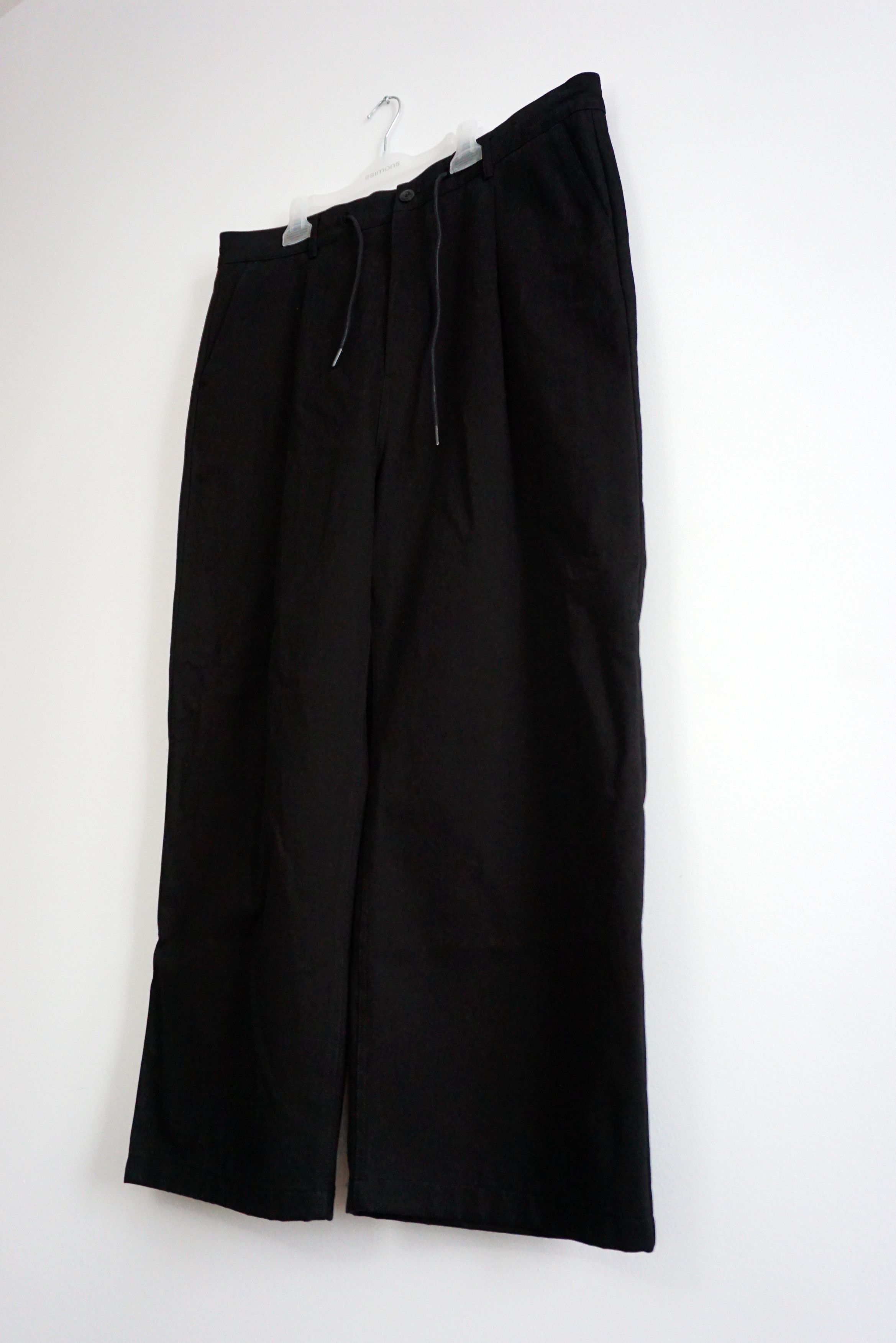 Juun.J BNWT AW22 JUUN.J TIE CORD WAIST LOOSE PANTS 50 Size US 34 / EU 50 - 5 Thumbnail
