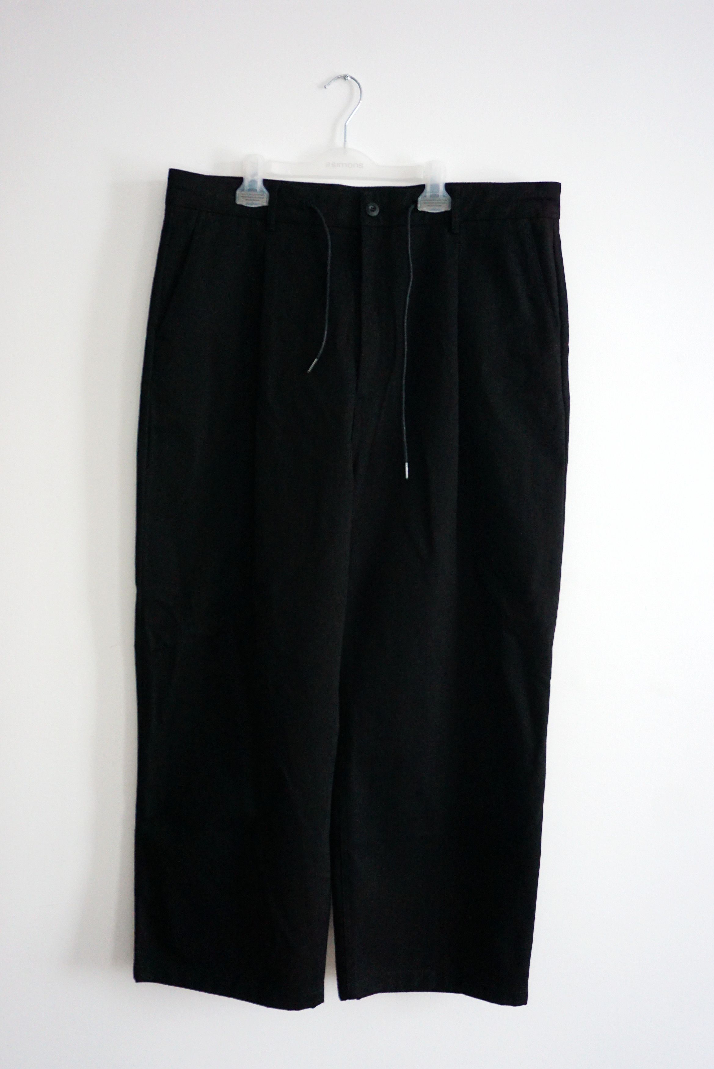 Juun.J BNWT AW22 JUUN.J TIE CORD WAIST LOOSE PANTS 50 Size US 34 / EU 50 - 2 Thumbnail
