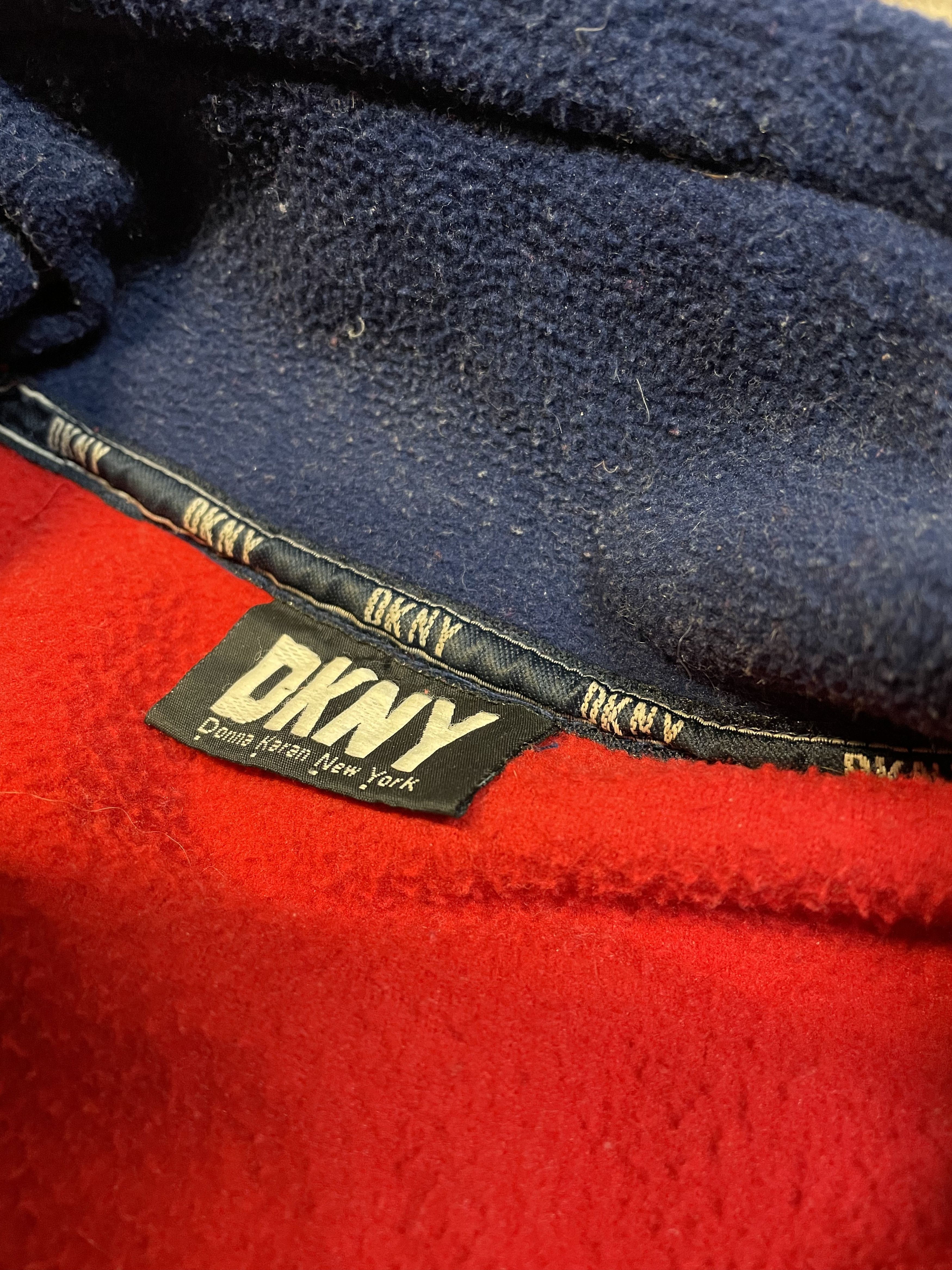 DKNY Vintage DKNY Quarter Zip Fleece Size US M / EU 48-50 / 2 - 4 Thumbnail