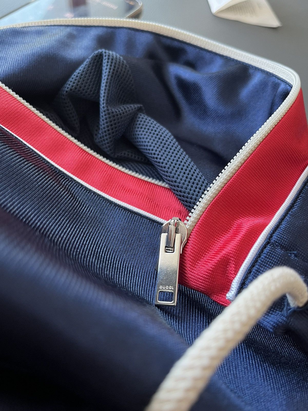 Gucci Rare Super Runway Gucci Track Technical Jacket Brand New Size US L / EU 52-54 / 3 - 13 Thumbnail