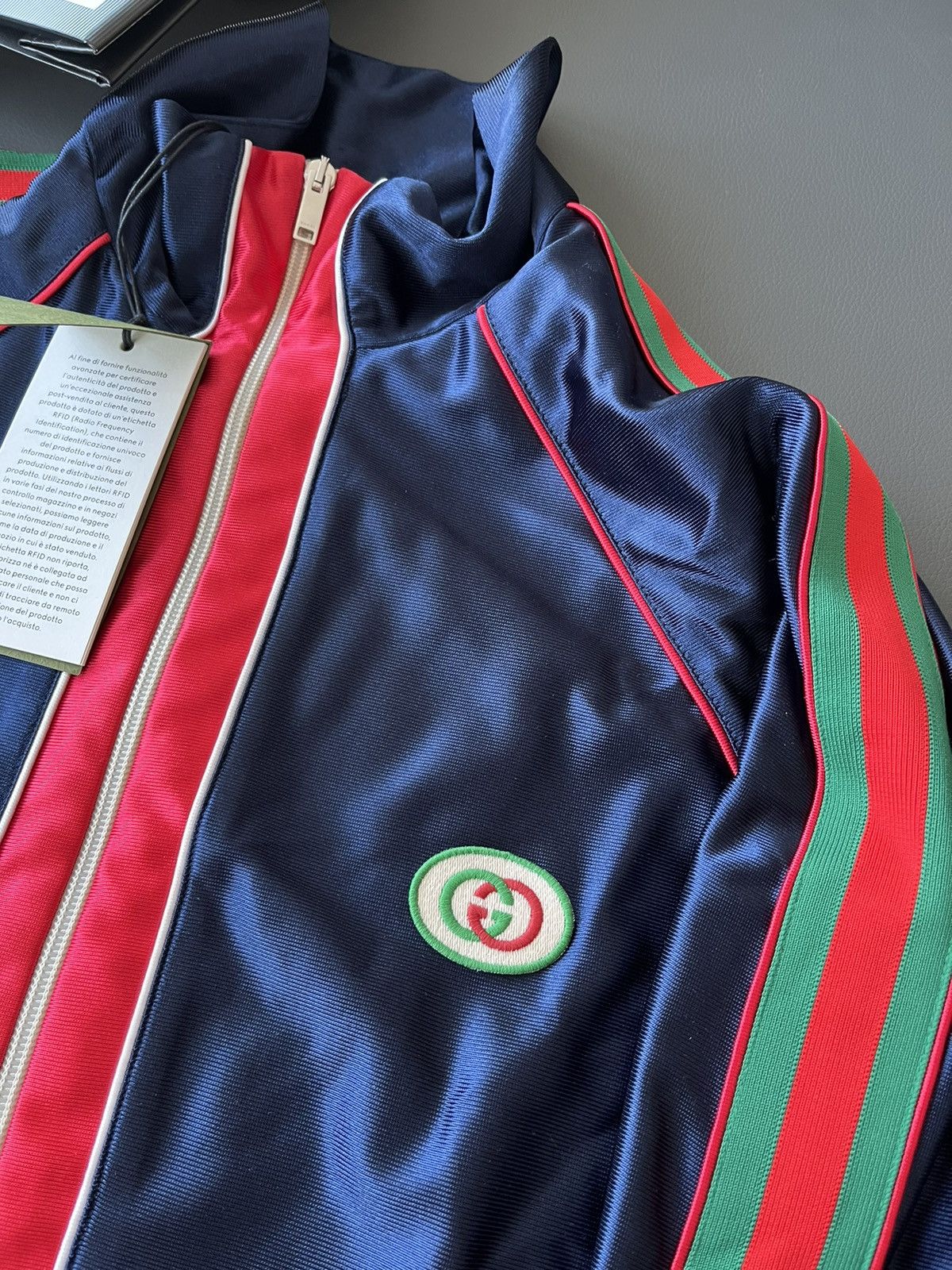 Gucci Rare Super Runway Gucci Track Technical Jacket Brand New Size US L / EU 52-54 / 3 - 18 Thumbnail