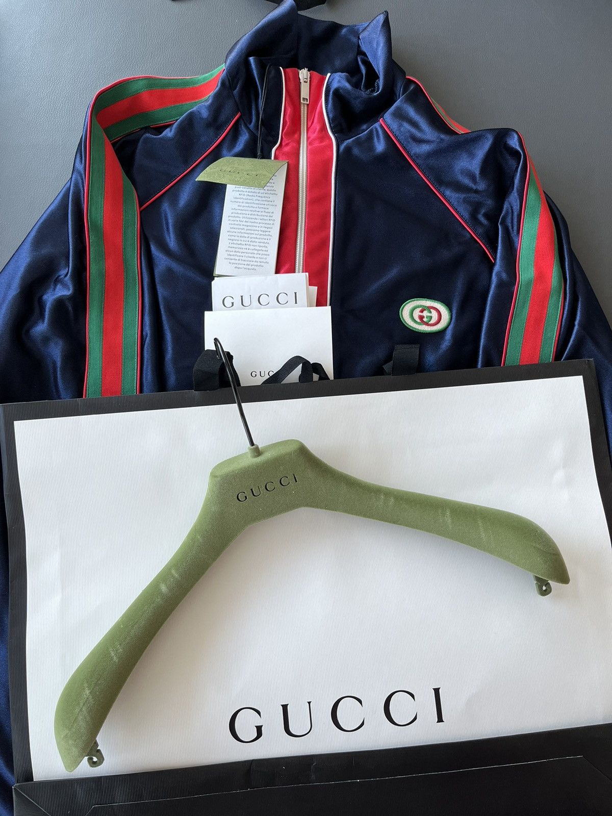 Gucci Rare Super Runway Gucci Track Technical Jacket Brand New Size US L / EU 52-54 / 3 - 16 Thumbnail