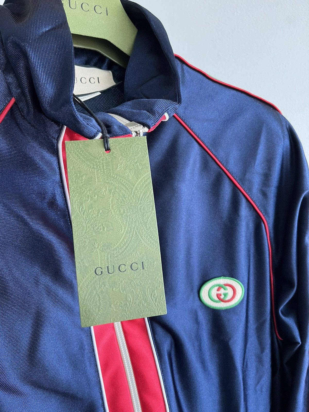 Gucci Rare Super Runway Gucci Track Technical Jacket Brand New Size US L / EU 52-54 / 3 - 19 Thumbnail