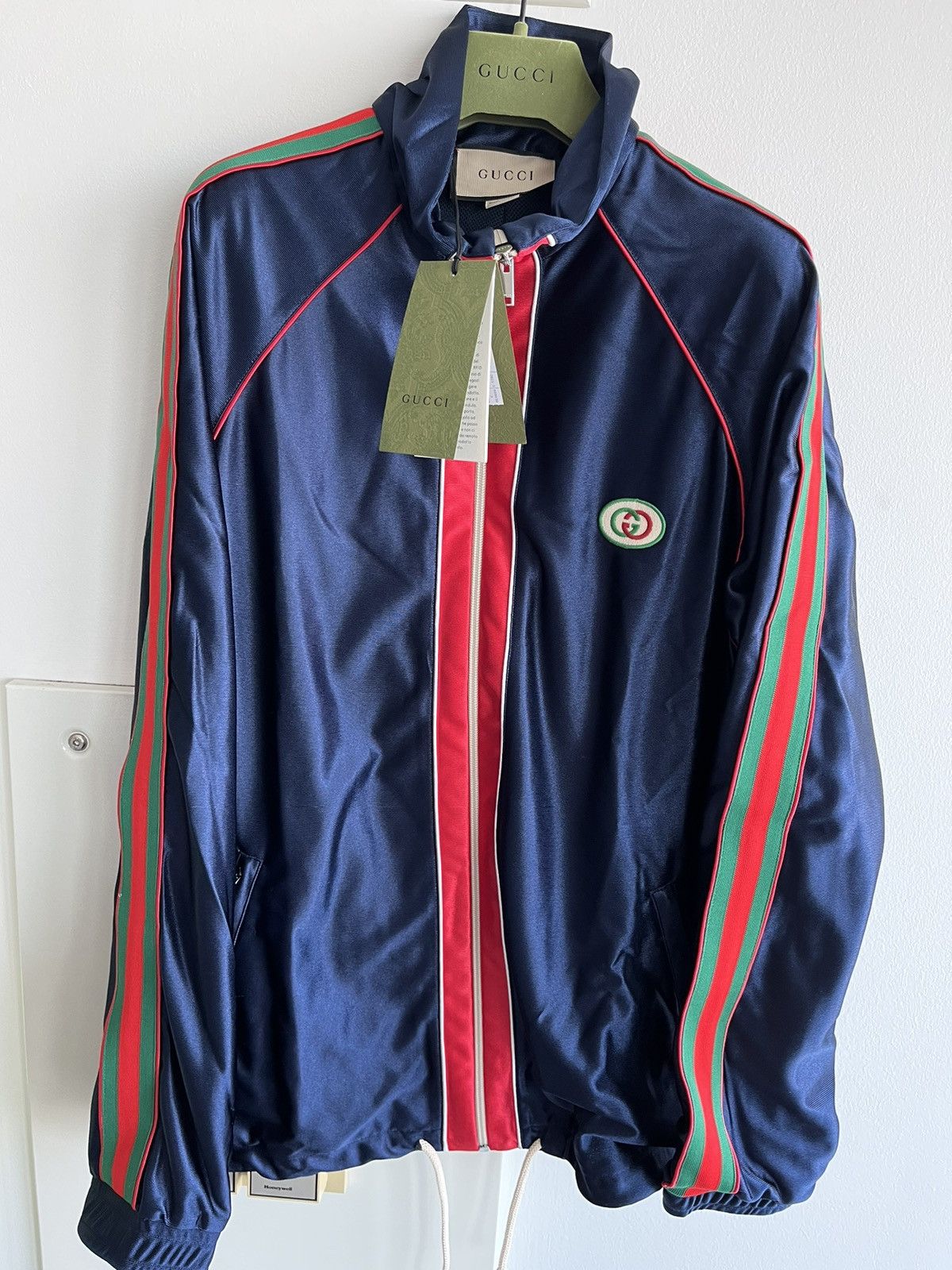 Gucci Rare Super Runway Gucci Track Technical Jacket Brand New Size US L / EU 52-54 / 3 - 11 Thumbnail