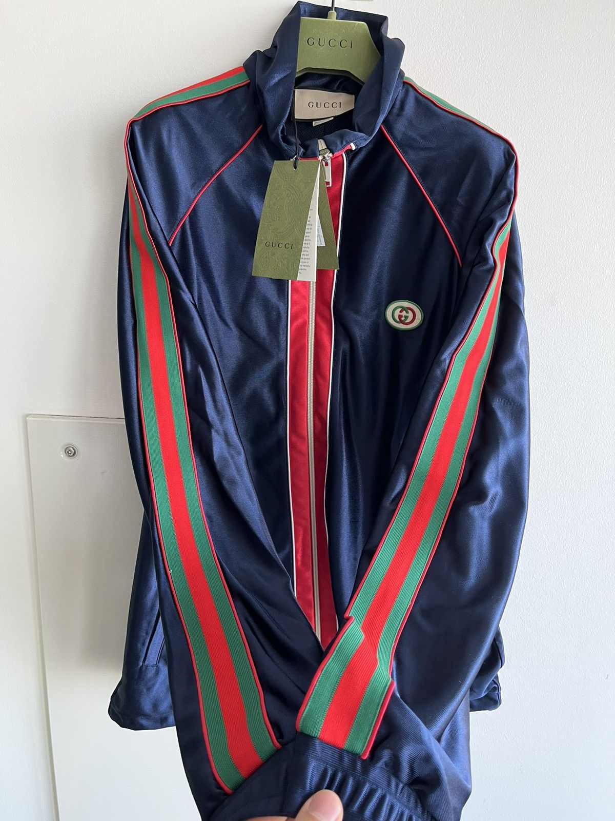 Gucci Rare Super Runway Gucci Track Technical Jacket Brand New Size US L / EU 52-54 / 3 - 1 Thumbnail
