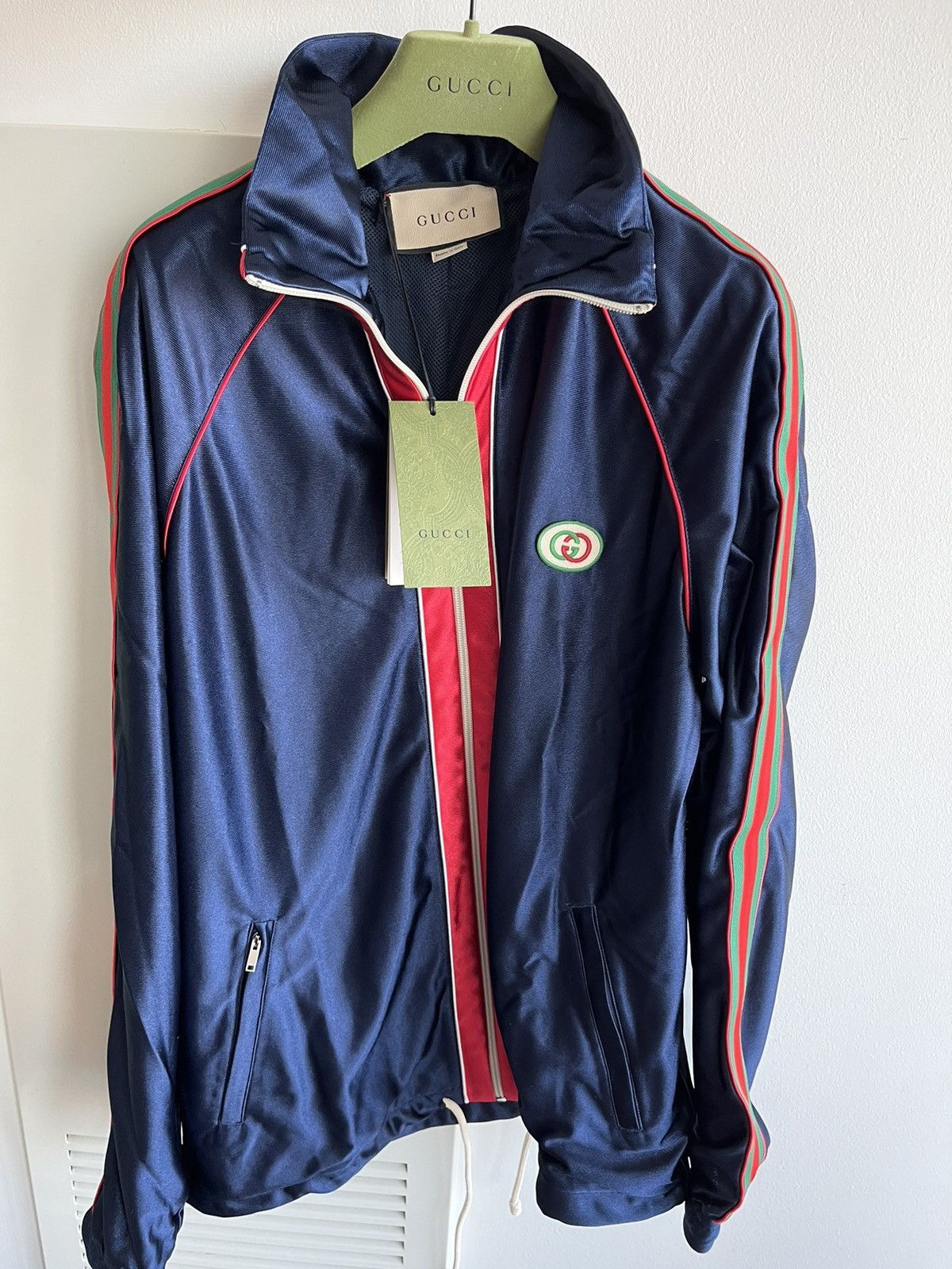 Gucci Rare Super Runway Gucci Track Technical Jacket Brand New Size US L / EU 52-54 / 3 - 20 Thumbnail
