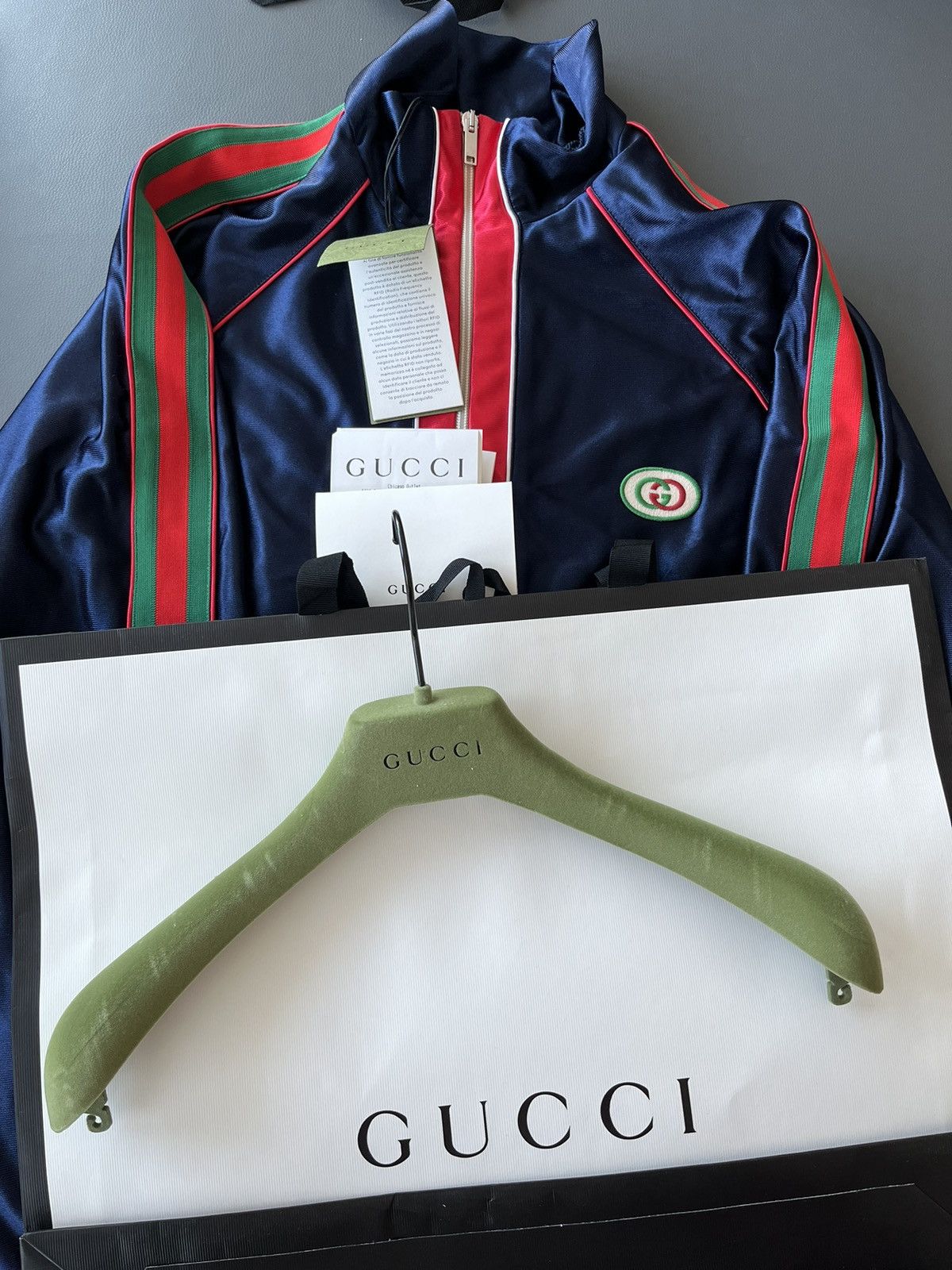 Gucci Rare Super Runway Gucci Track Technical Jacket Brand New Size US L / EU 52-54 / 3 - 15 Thumbnail