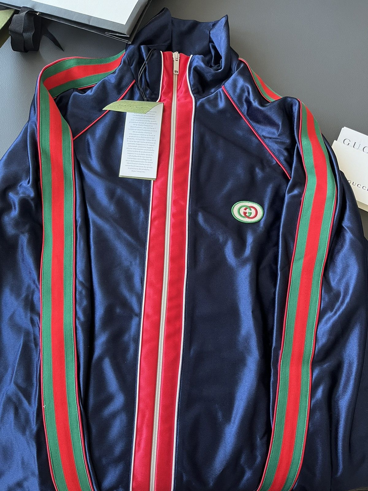 Gucci Rare Super Runway Gucci Track Technical Jacket Brand New Size US L / EU 52-54 / 3 - 17 Thumbnail