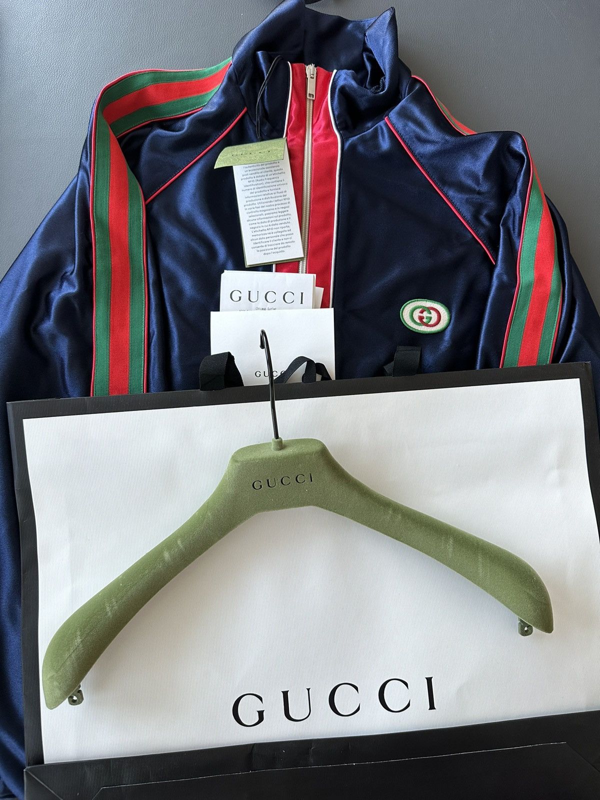 Gucci Rare Super Runway Gucci Track Technical Jacket Brand New Size US L / EU 52-54 / 3 - 14 Thumbnail