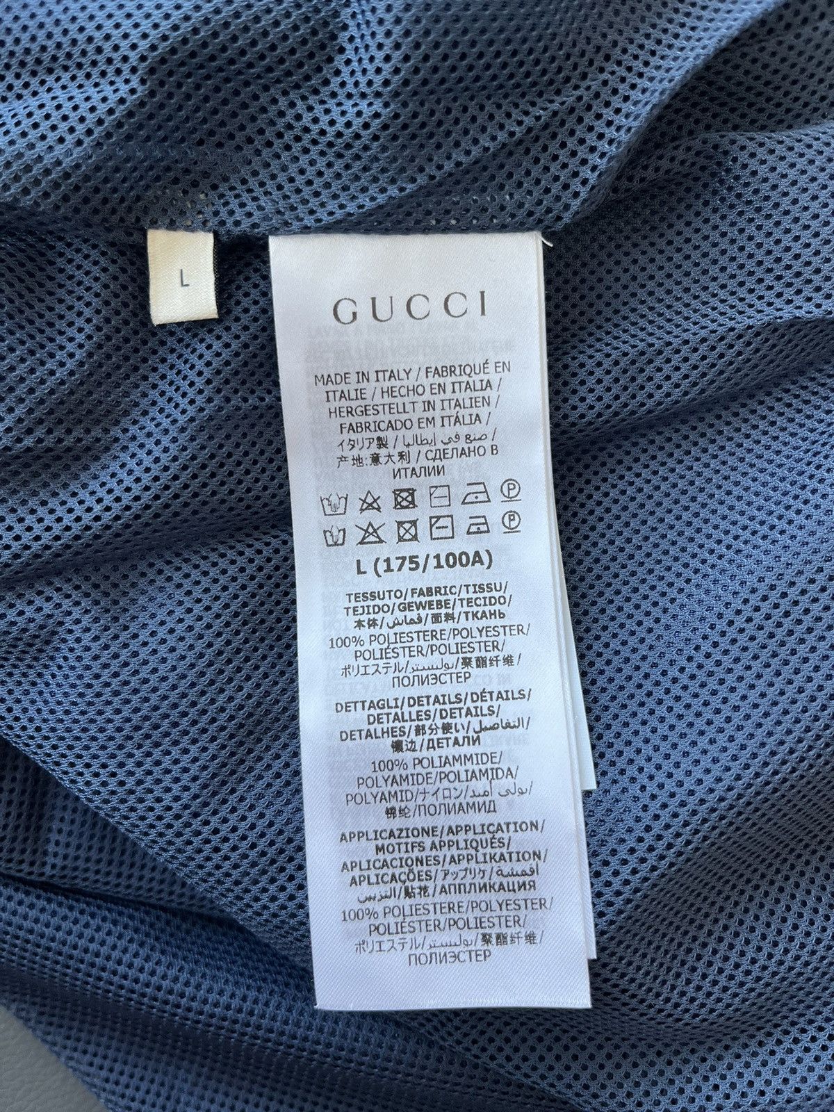 Gucci Rare Super Runway Gucci Track Technical Jacket Brand New Size US L / EU 52-54 / 3 - 6 Thumbnail