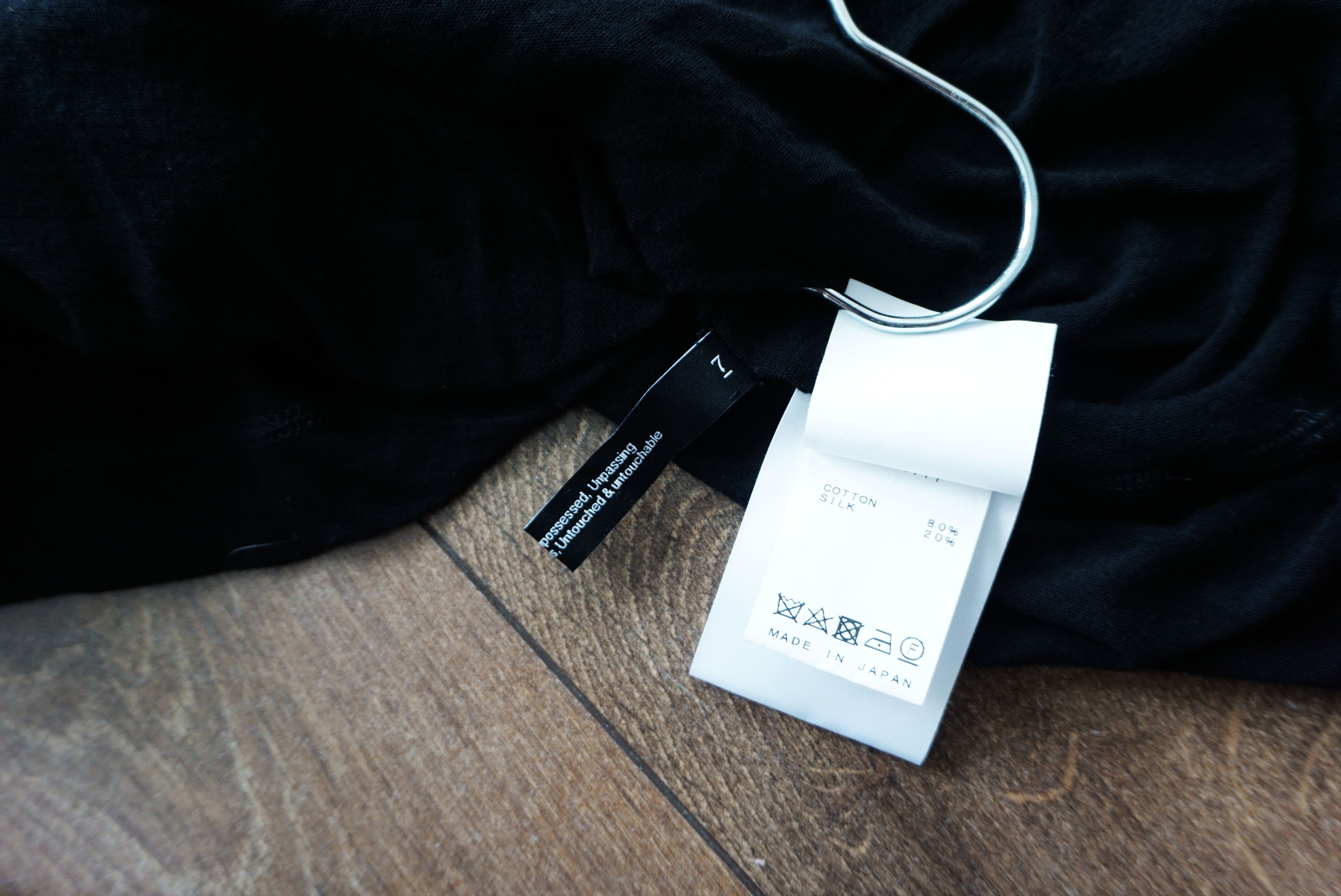 Julius BNWT AW22 JULIUS "EREBUS" SILKY JERSEY LONG SLEEVE TSHIRT 1 Size US S / EU 44-46 / 1 - 8 Thumbnail
