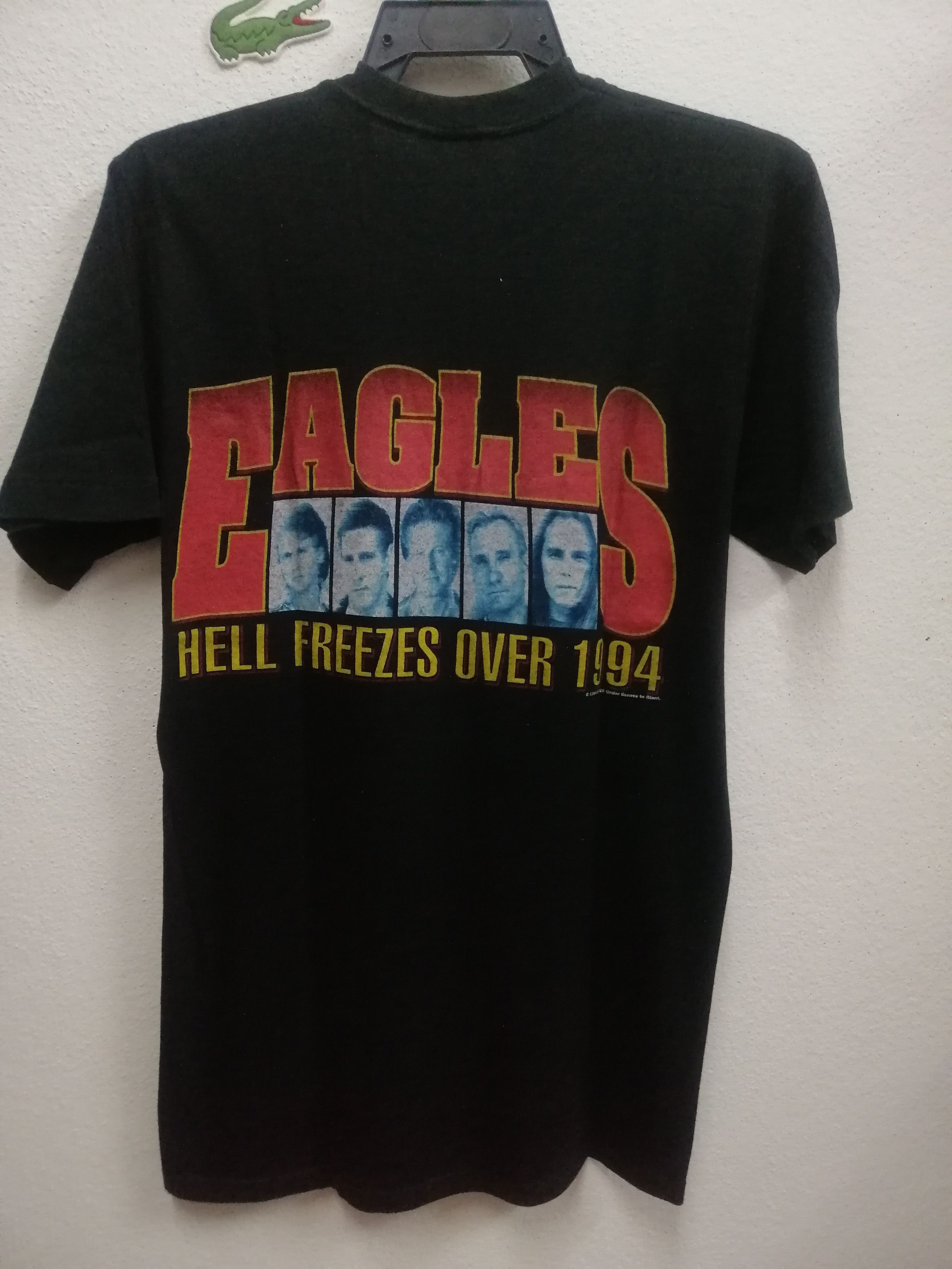Band Tees × Vintage VINTAGE EAGLES HELL FREEZES OVER WORLD TOUR 1994 Size US M / EU 48-50 / 2 - 2 Thumbnail