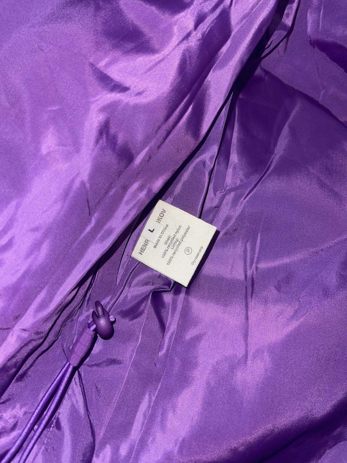 Henrik Vibskov !DSWT! FW22 Henrik Vibskov Apollo Purple Puffer Jacket Size US L / EU 52-54 / 3 - 22 Thumbnail