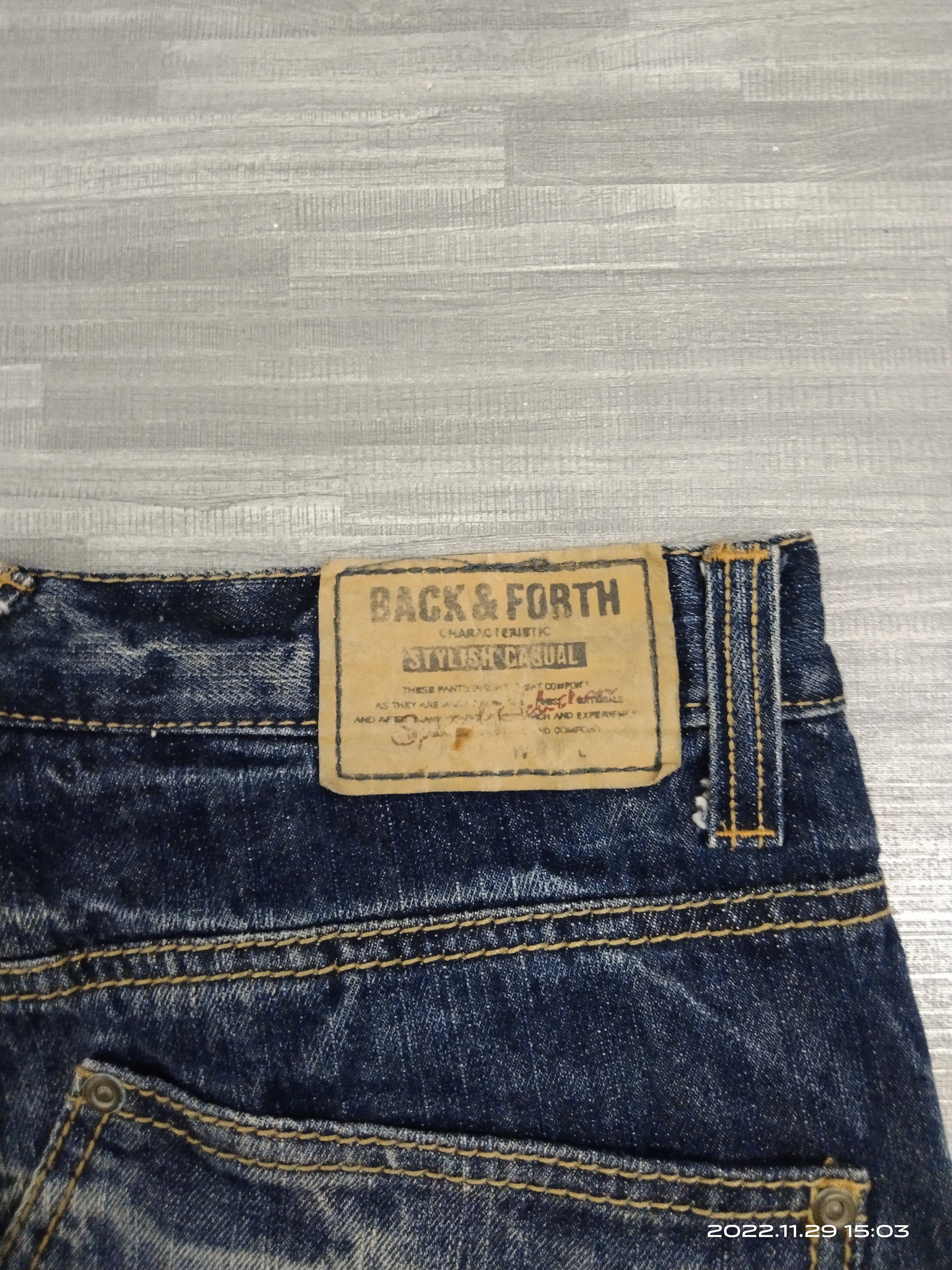 Japanese Brand SUPER SICK WASHED BLUE SORRIDERE DENIM PANTS Size US 30 / EU 46 - 8 Thumbnail