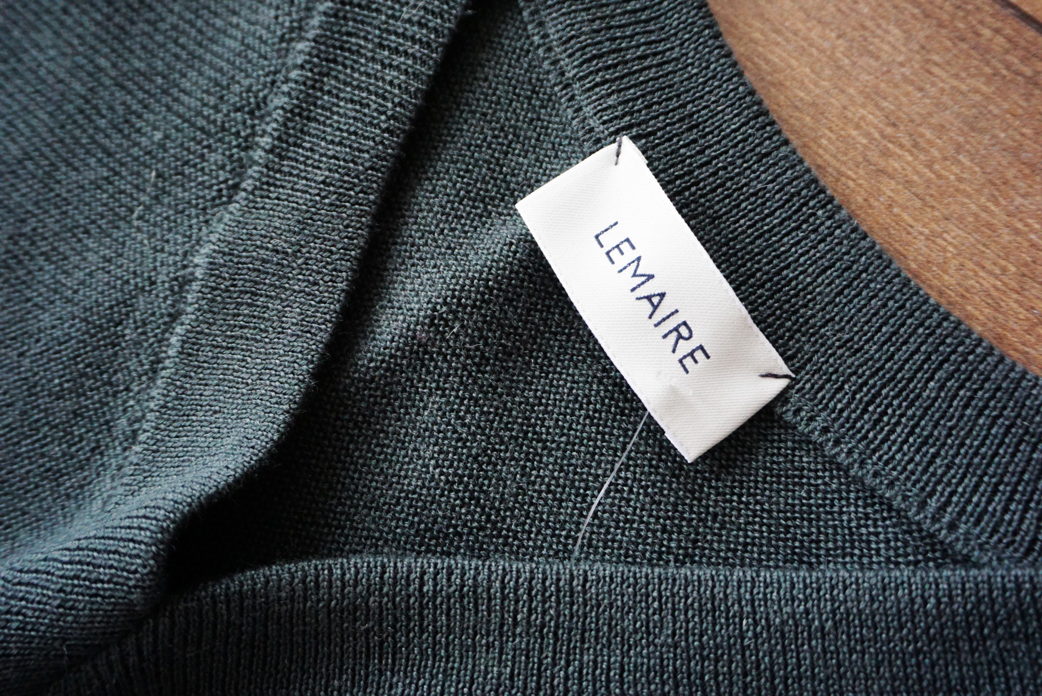 Lemaire BNWT AW22 LEMAIRE MERINO SWEATER M Size US M / EU 48-50 / 2 - 8 Thumbnail