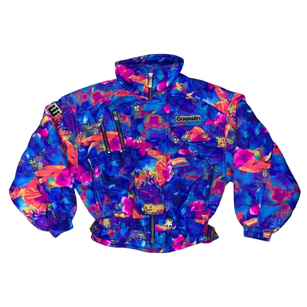 Goldwin Goldwin Made in Japan Multicolor Ski Jacket Size US S / EU 44-46 / 1 - 1 Thumbnail