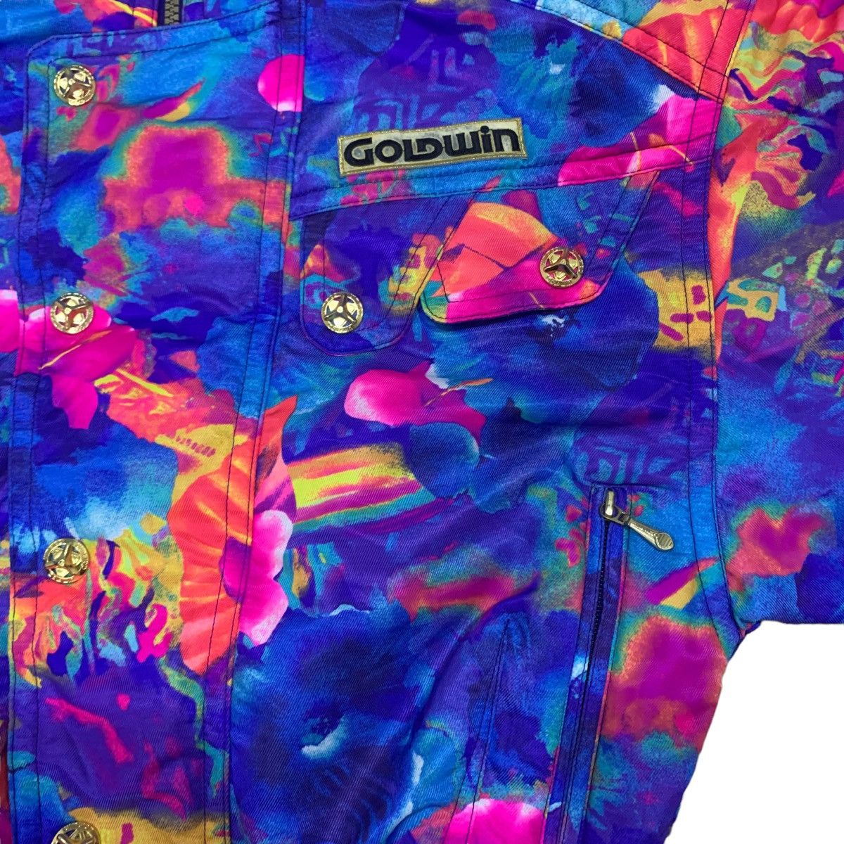 Goldwin Goldwin Made in Japan Multicolor Ski Jacket Size US S / EU 44-46 / 1 - 4 Thumbnail