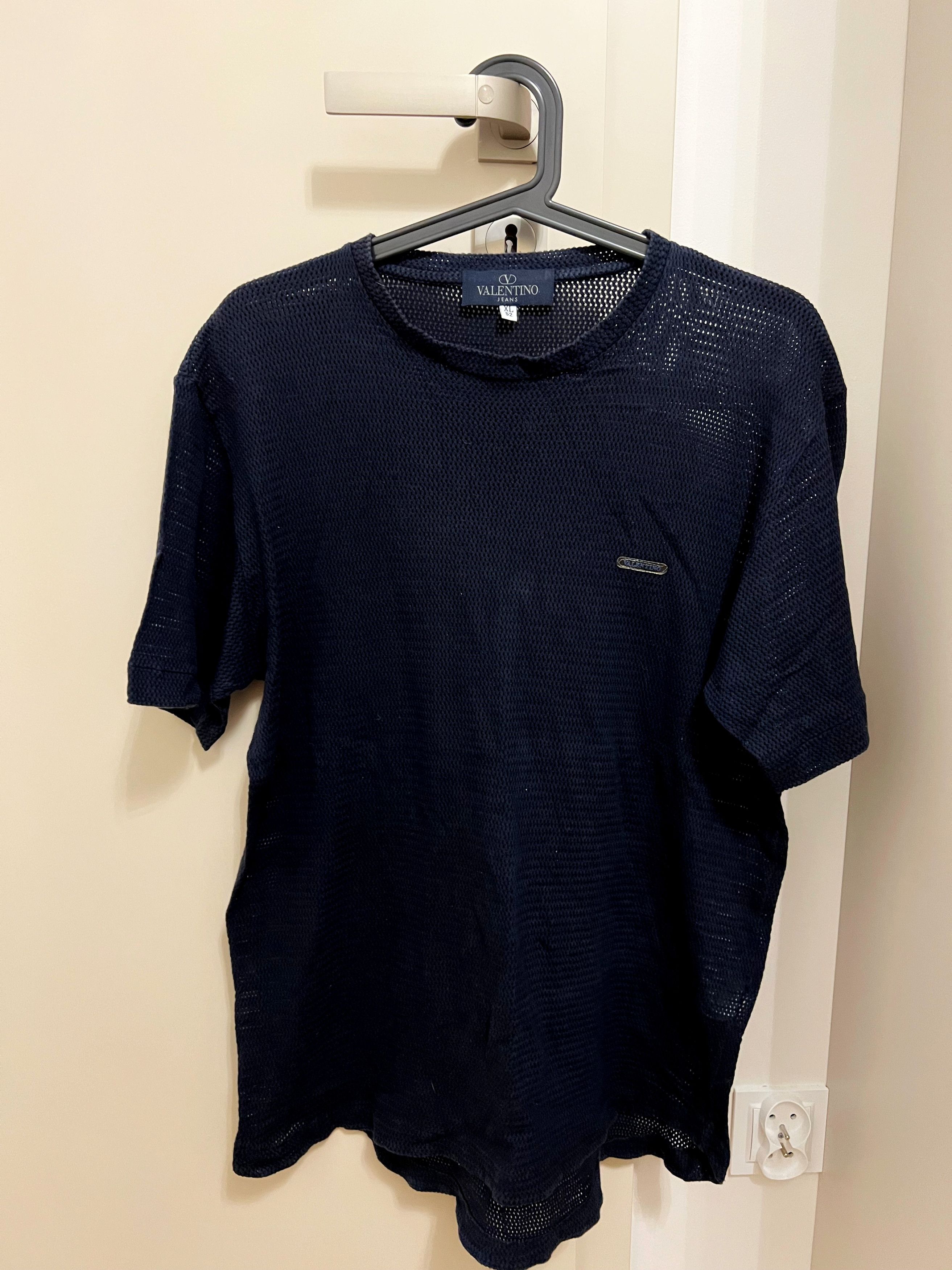Vintage Valentino Navy Tee XL