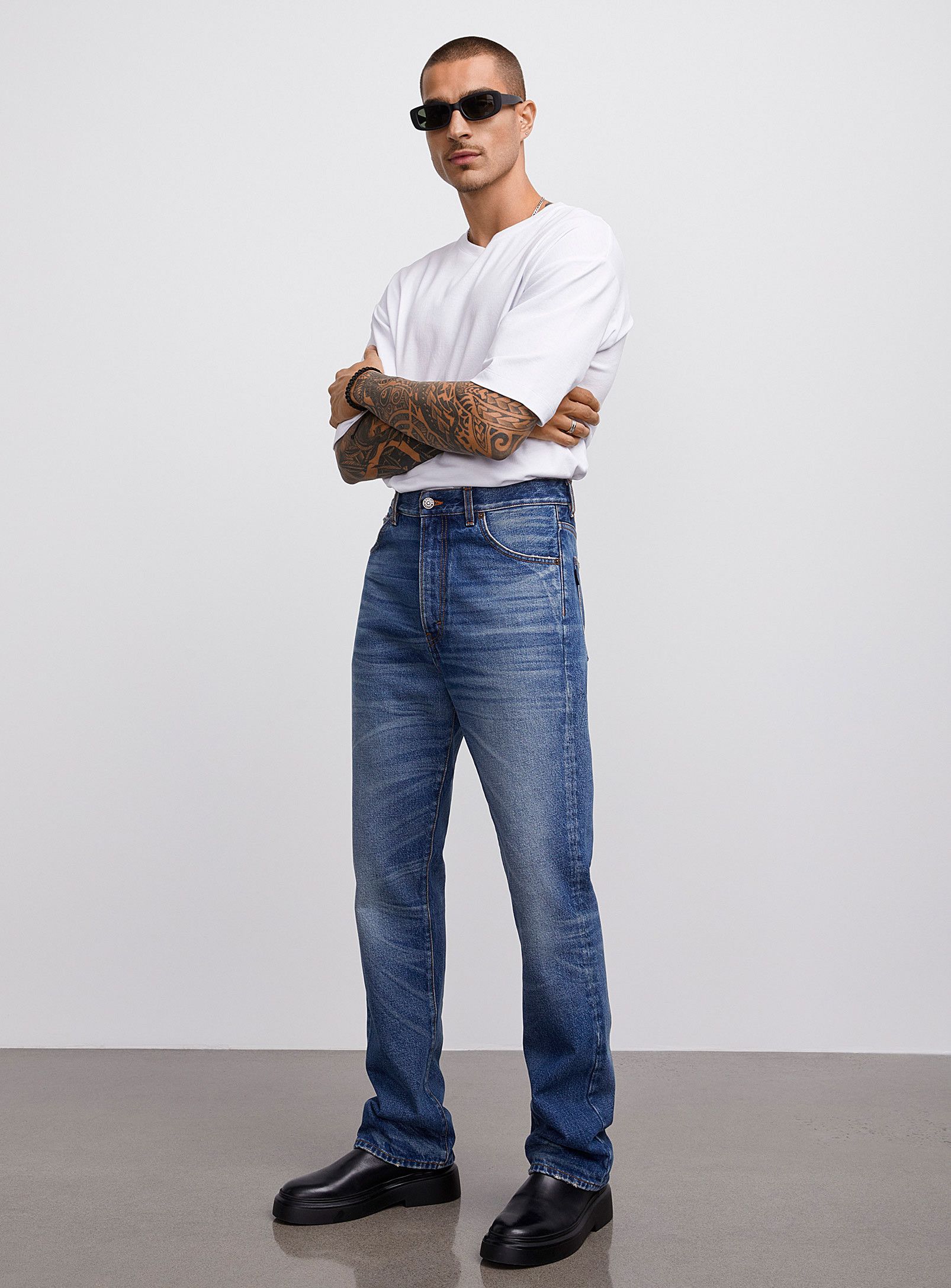 Haikure BNWT AW22 HAIKURE FADED BLUE FERGUS JEANS 34 Size US 34 / EU 50 - 12 Thumbnail