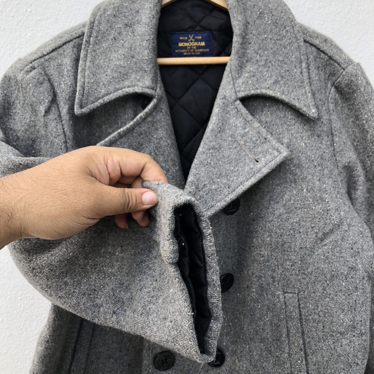 Japanese Brand DUFFLE JACKET MILITARY COLLECTIONS MONOGRAM MADE IN USA Size US M / EU 48-50 / 2 - 5 Thumbnail