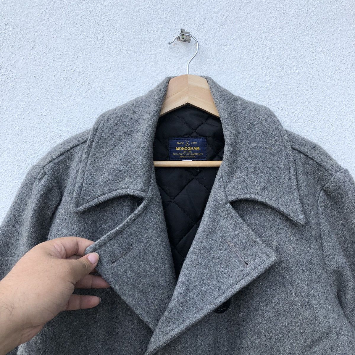 Japanese Brand DUFFLE JACKET MILITARY COLLECTIONS MONOGRAM MADE IN USA Size US M / EU 48-50 / 2 - 4 Thumbnail