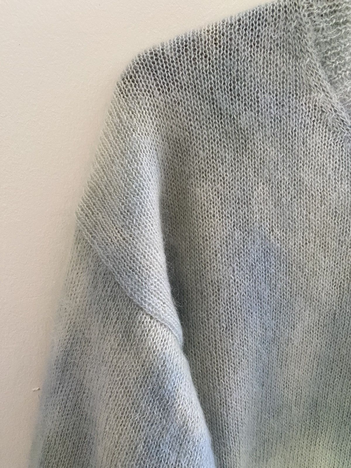 Auralee Super Kid Mohair Knit Pullover - Tie Dye