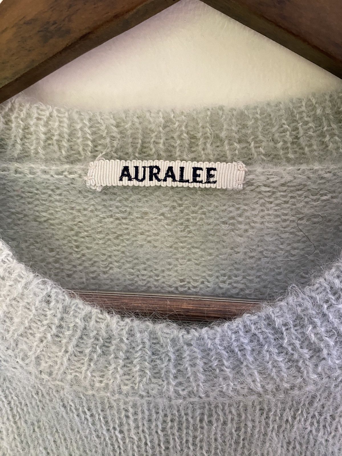 トップス AURALEE SUPER KID MOHAIR TIE DYE KNIT Auralee Super Kid Mohair Knit Pullover - Tie Dye