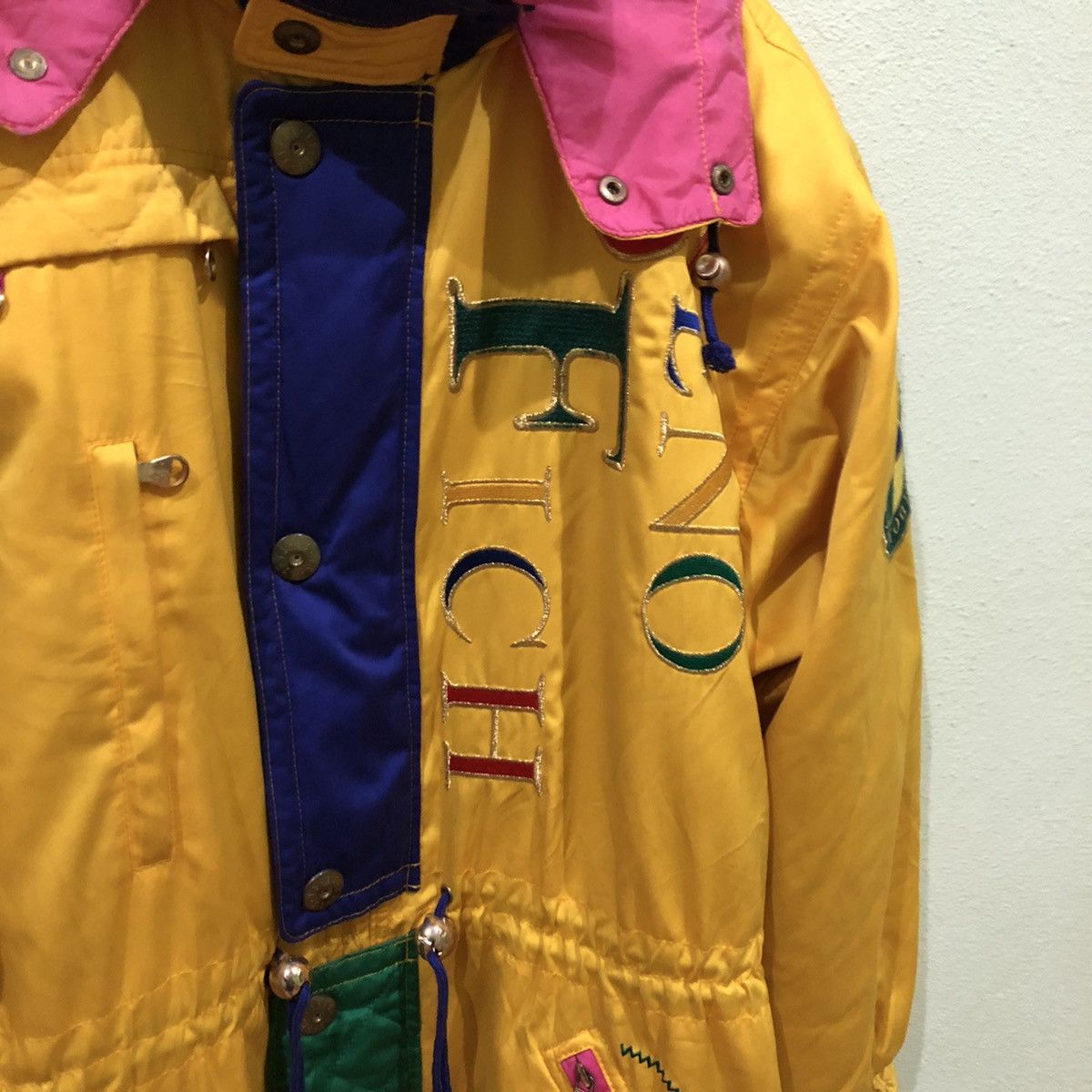 Japanese Brand Seno Fich Vivido Milano Ski Jacket Big Logo Size US L / EU 52-54 / 3 - 9 Thumbnail