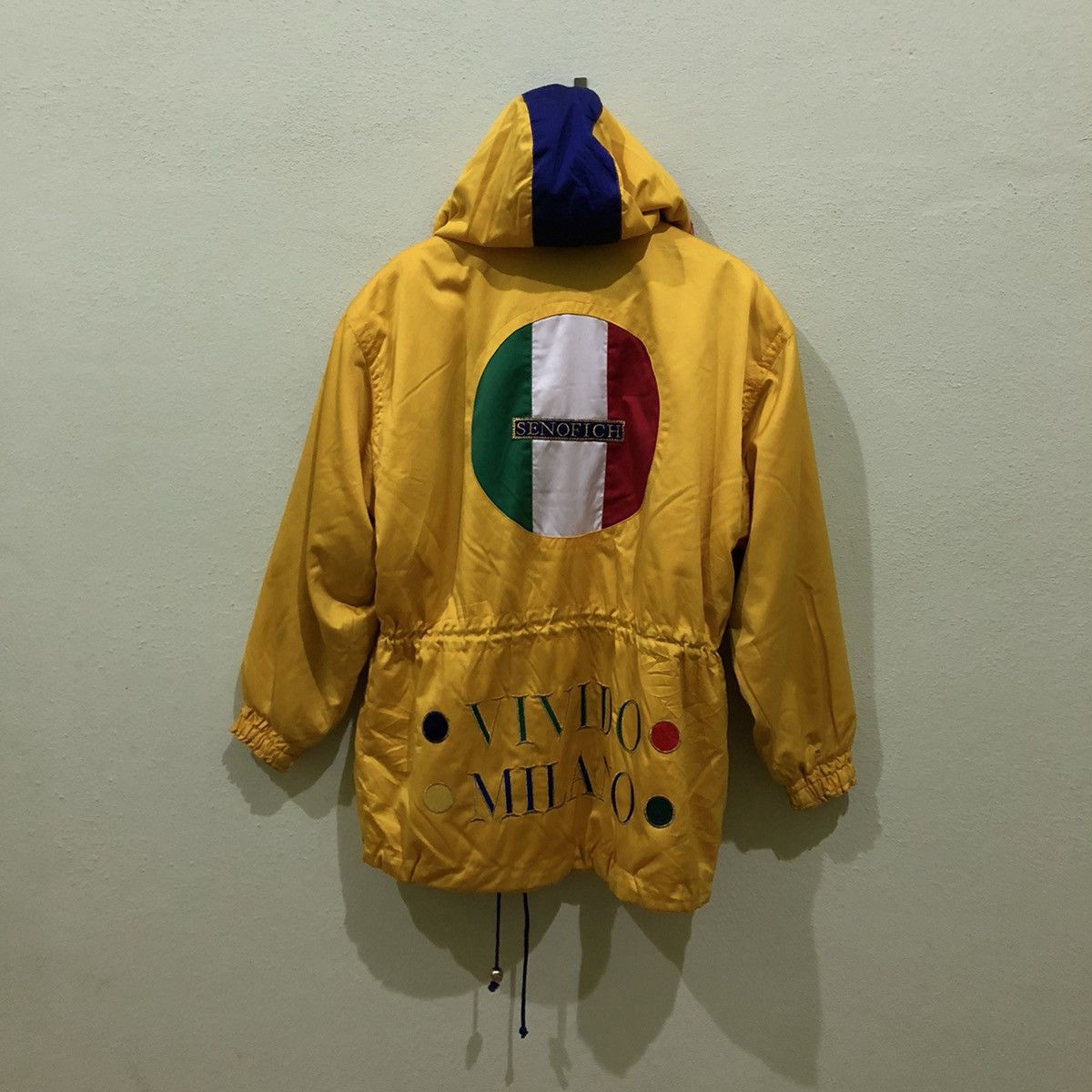 Japanese Brand Seno Fich Vivido Milano Ski Jacket Big Logo Size US L / EU 52-54 / 3 - 13 Thumbnail