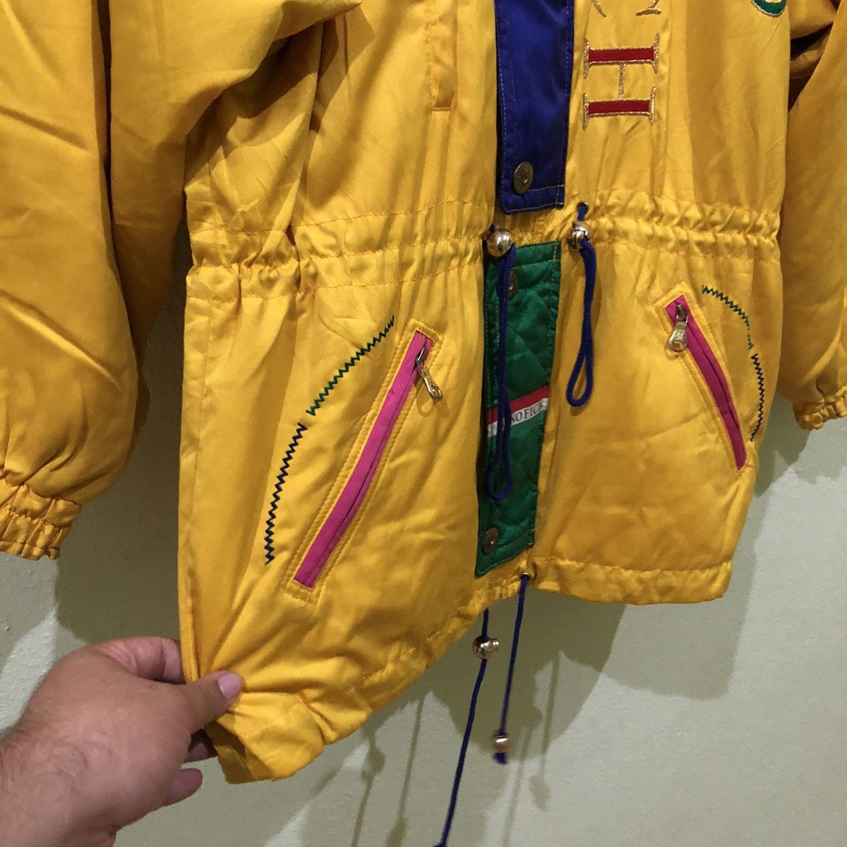 Japanese Brand Seno Fich Vivido Milano Ski Jacket Big Logo Size US L / EU 52-54 / 3 - 6 Thumbnail