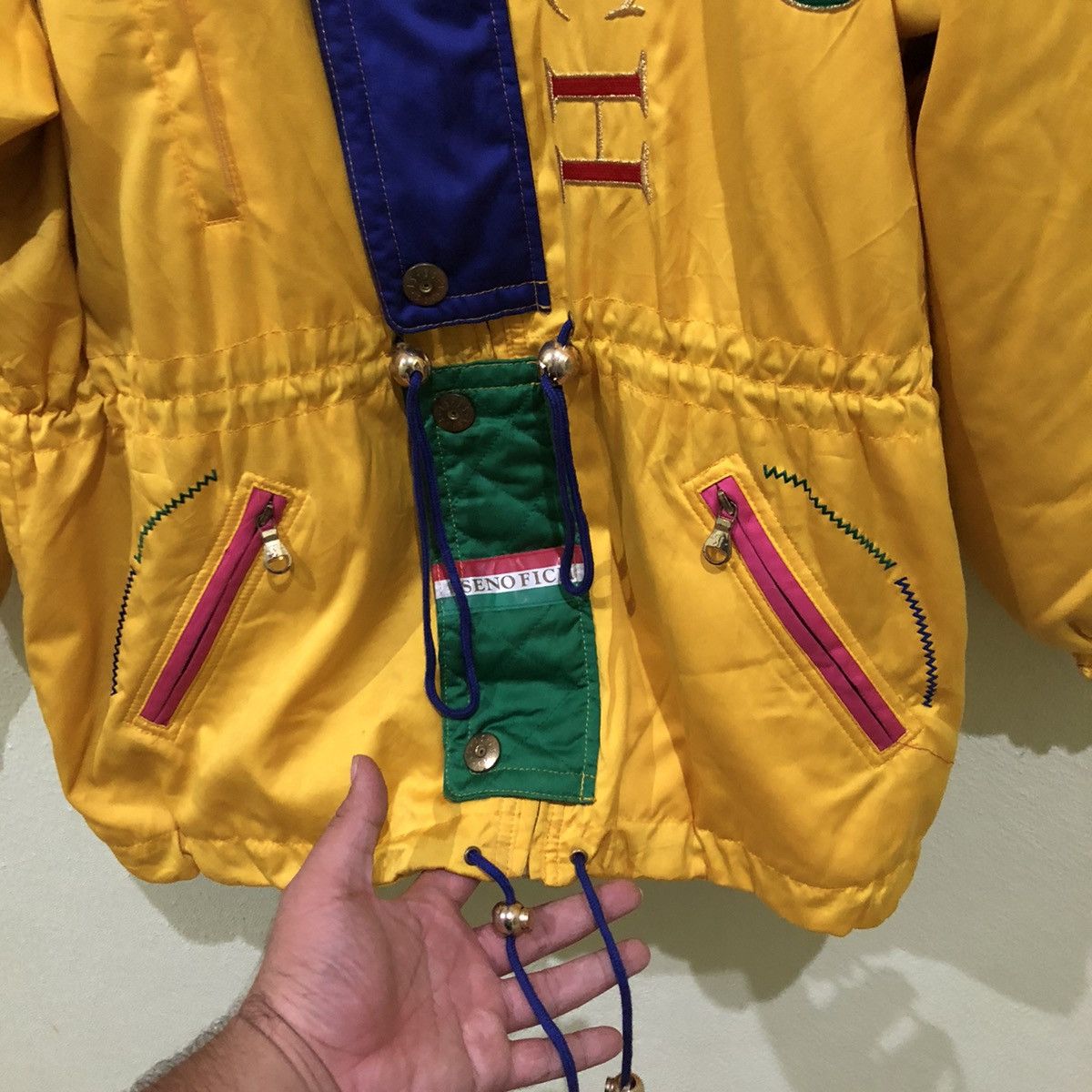 Japanese Brand Seno Fich Vivido Milano Ski Jacket Big Logo Size US L / EU 52-54 / 3 - 7 Thumbnail
