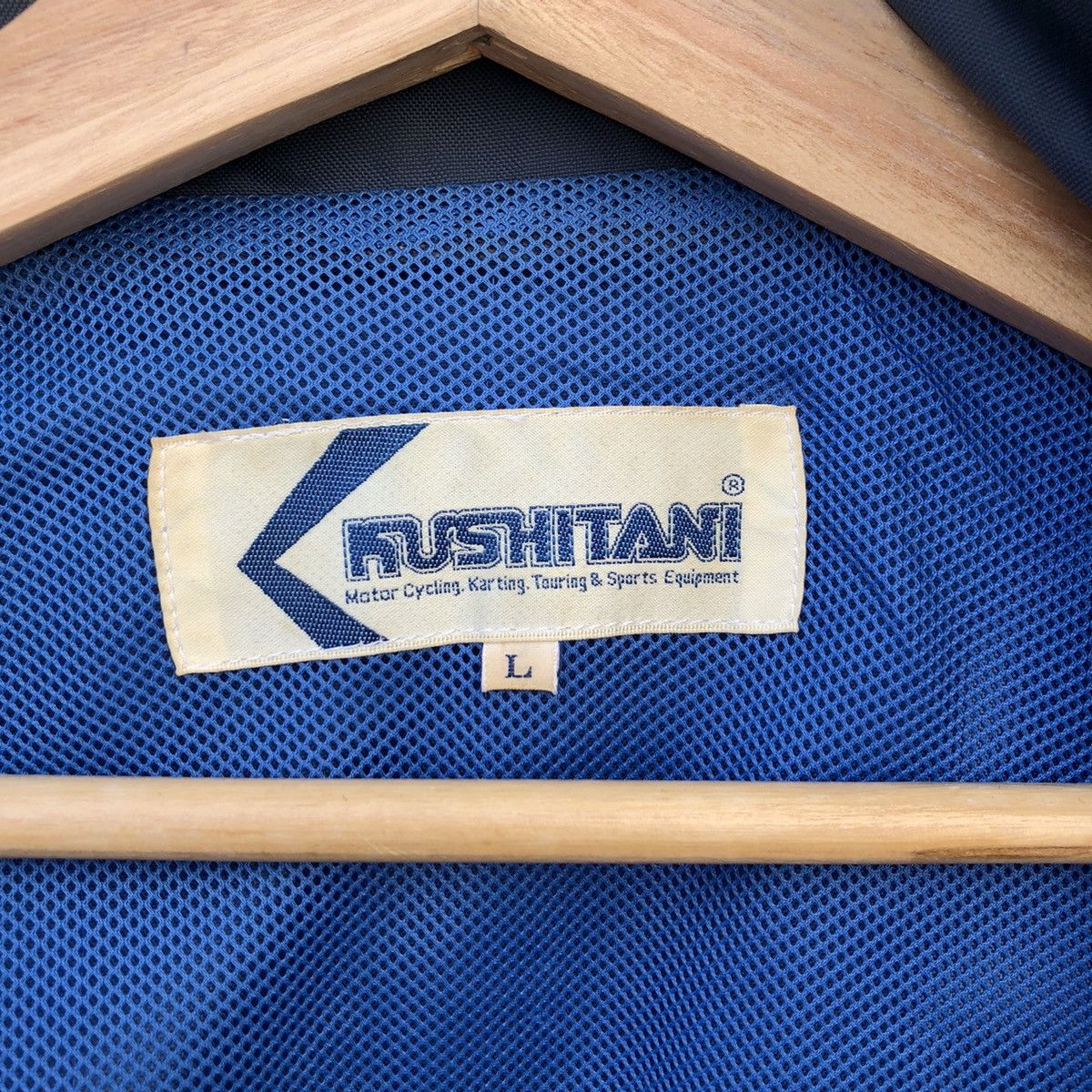 Japanese Brand KUSHITANI STRIPE ZIPPER JACKET SPORTS Size US L / EU 52-54 / 3 - 12 Thumbnail