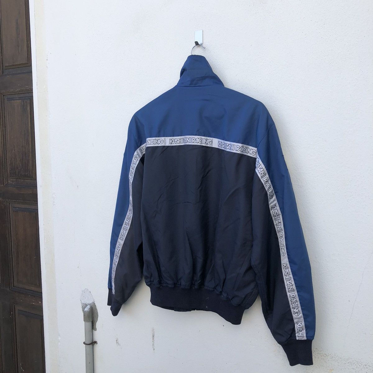Japanese Brand KUSHITANI STRIPE ZIPPER JACKET SPORTS Size US L / EU 52-54 / 3 - 11 Thumbnail