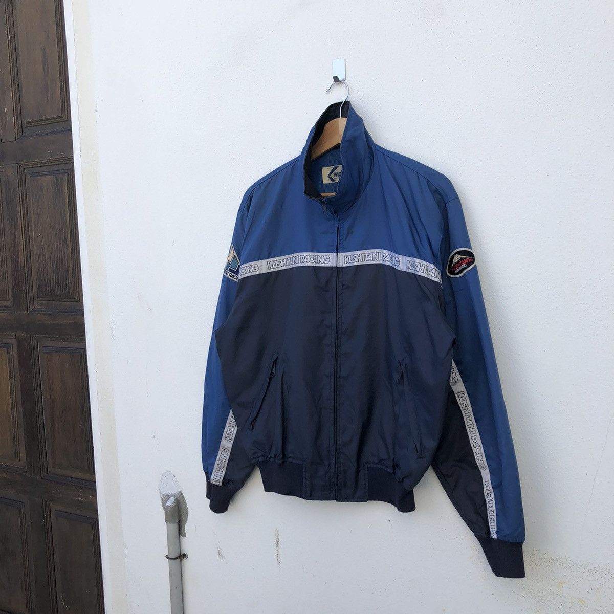 Japanese Brand KUSHITANI STRIPE ZIPPER JACKET SPORTS Size US L / EU 52-54 / 3 - 3 Thumbnail
