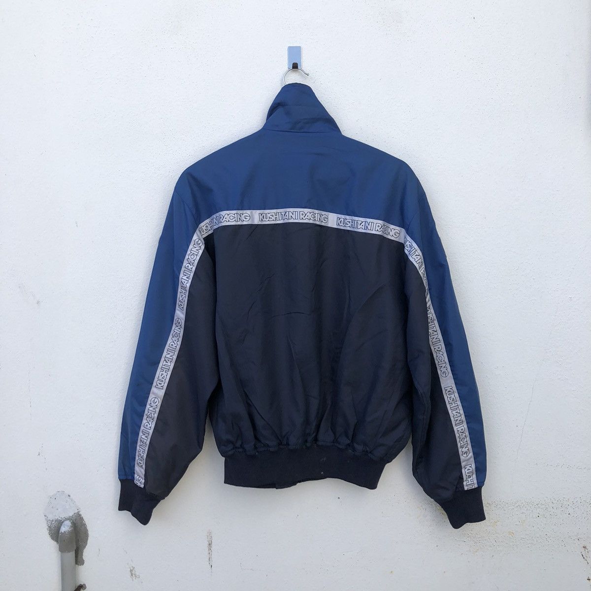 Japanese Brand KUSHITANI STRIPE ZIPPER JACKET SPORTS Size US L / EU 52-54 / 3 - 10 Thumbnail