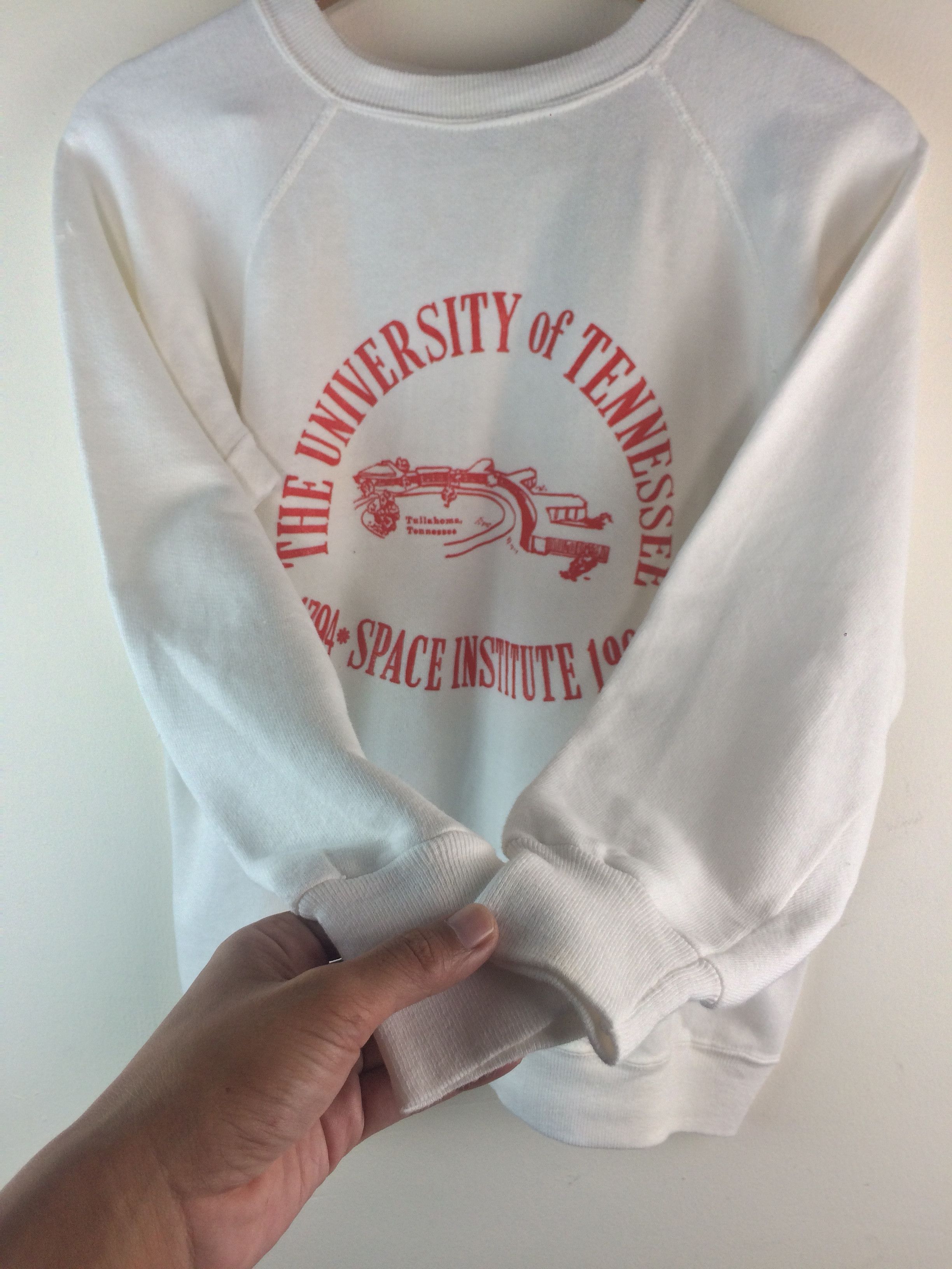 Champion × Vintage VTG 70’s Uni of Tennessee Champion Blue Bar Sweatshirt Size US M / EU 48-50 / 2 - 2 Thumbnail