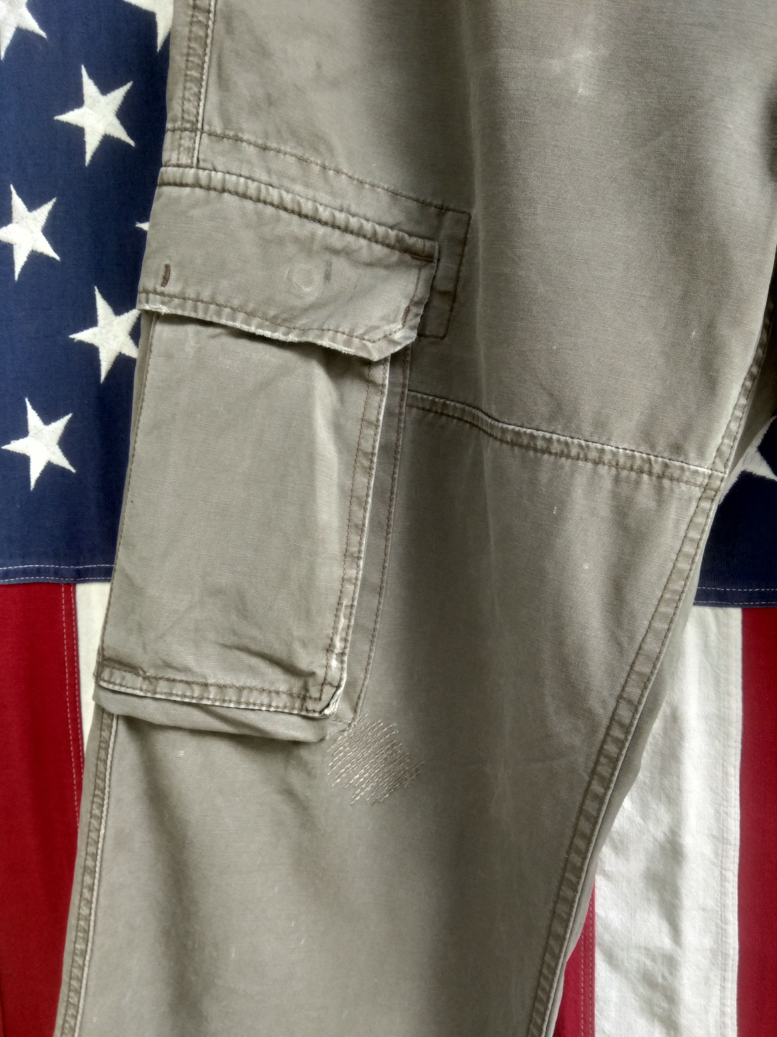 Avirex AVIREX MILITARY MEN'S CARGO PANT Size US 34 / EU 50 - 8 Thumbnail