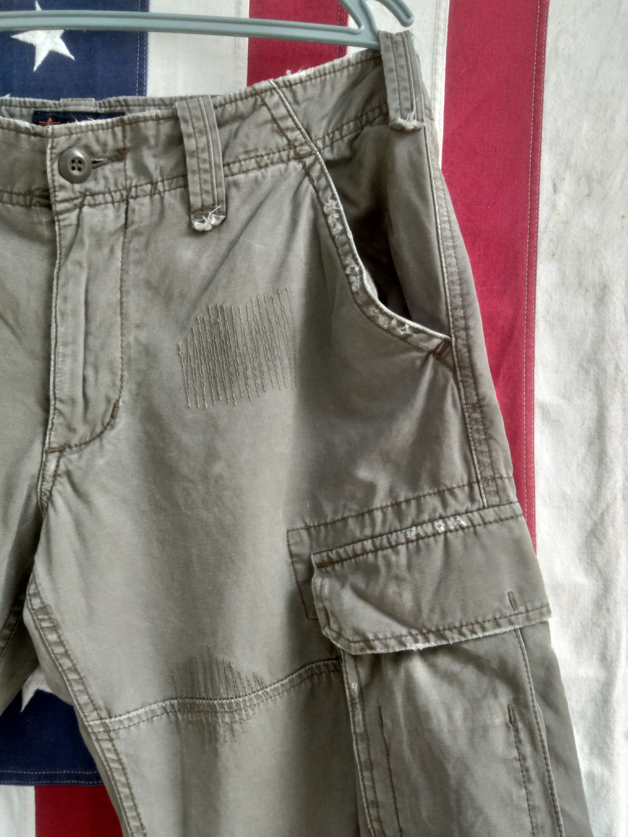 Avirex AVIREX MILITARY MEN'S CARGO PANT Size US 34 / EU 50 - 9 Thumbnail