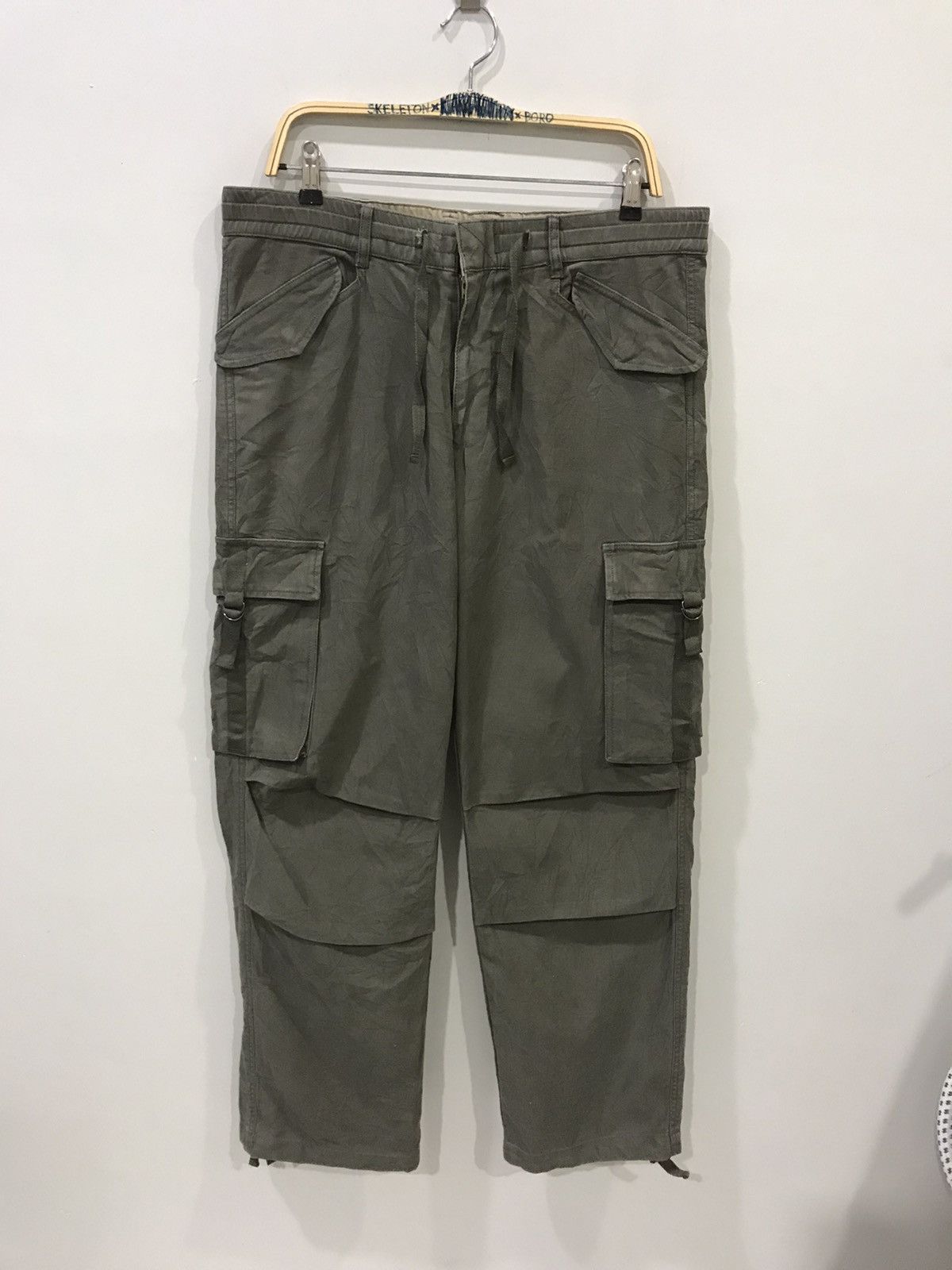 image of Made In USA x Military Smith M65 Military Cargo Pant in Pale Sage, Men's (Size 36)