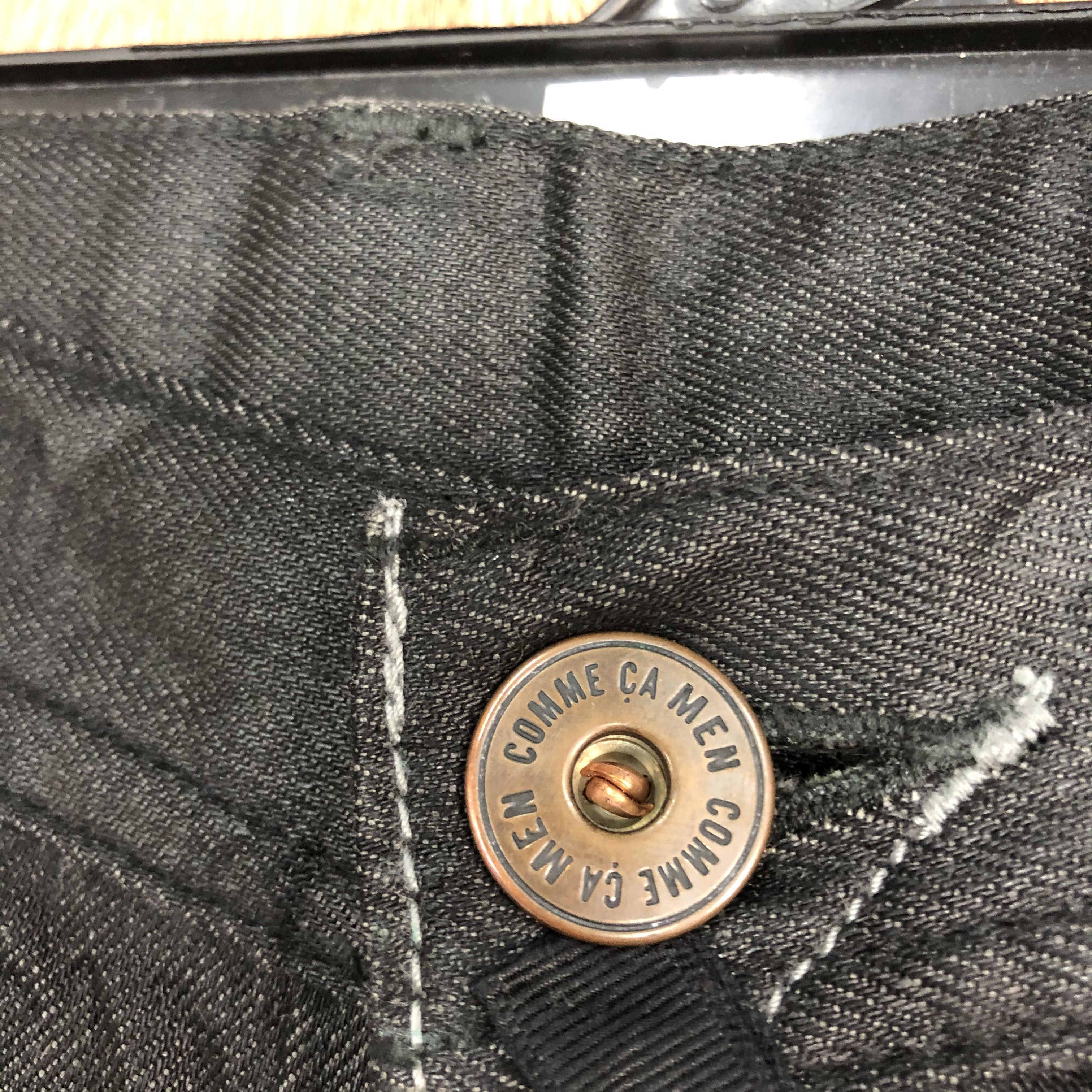 Comme Ca Ism COMME CA MEN Denim Skinny Trouser Casual Slack Pant Jeans Size US 30 / EU 46 - 4 Thumbnail